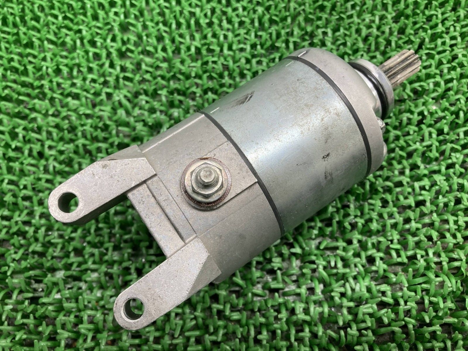 GSX S 125 セルモーター SM 15 スズキ バイク 部品 DL 33 B GSXS スターターモーター 機能的問題なし 品薄 vD