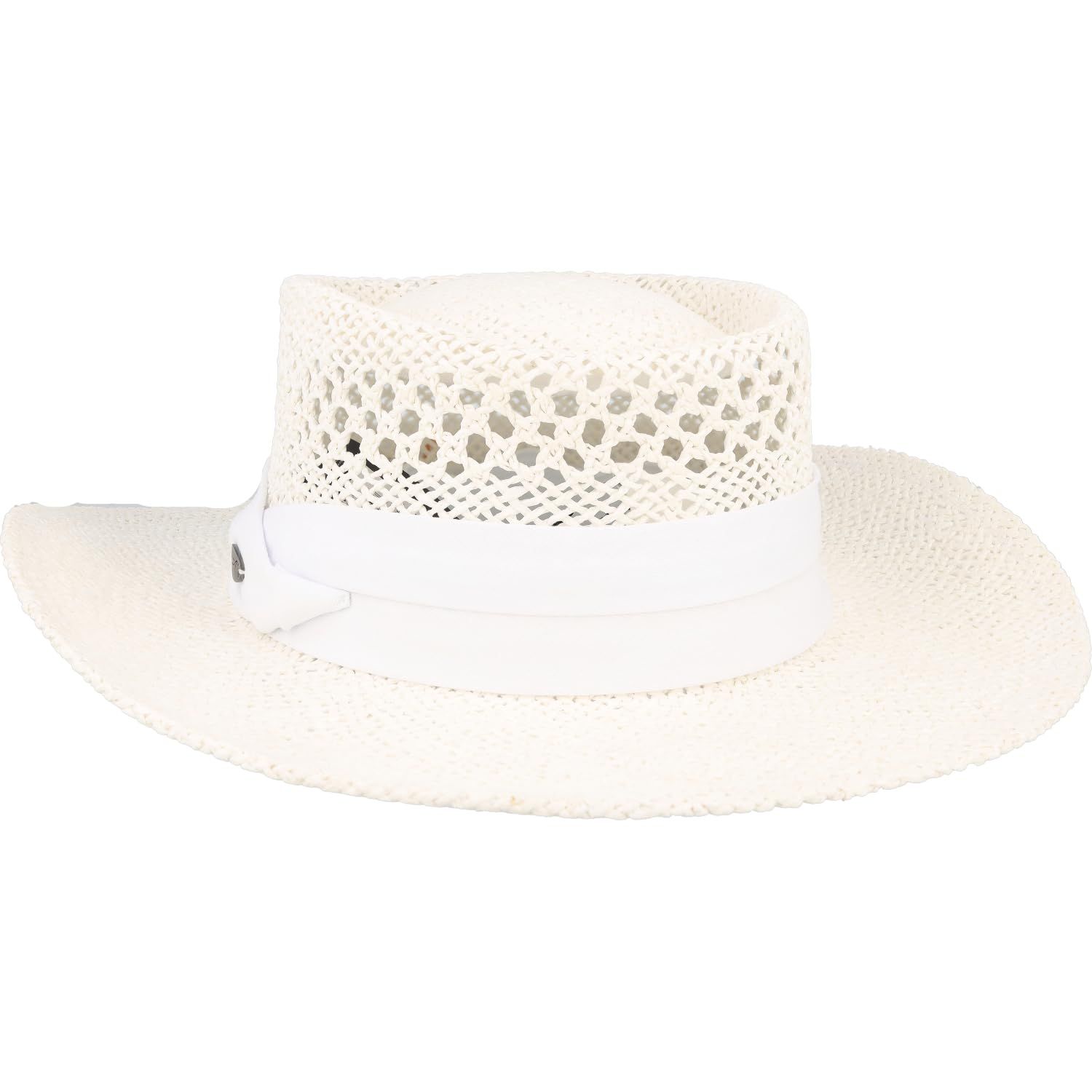 Greg Norman シグネチャー 麦わら帽子 グレッグ - ホワイト