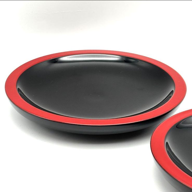 浄法寺塗】浄法寺漆(うるし) 銘々皿揃 / 南部漆器 天然木漆器 5枚