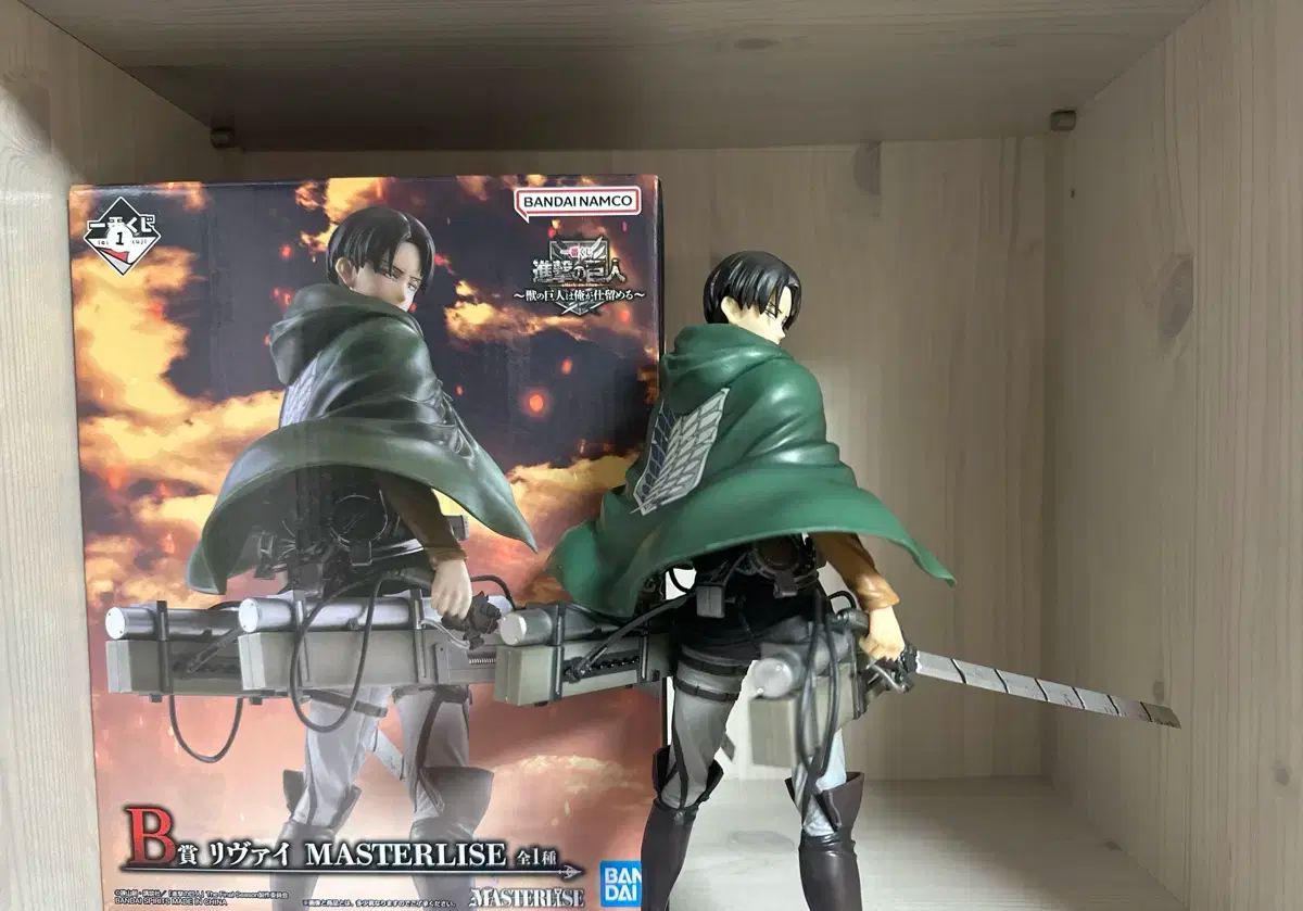 進撃の巨人 リヴァイ B賞 一番くじ