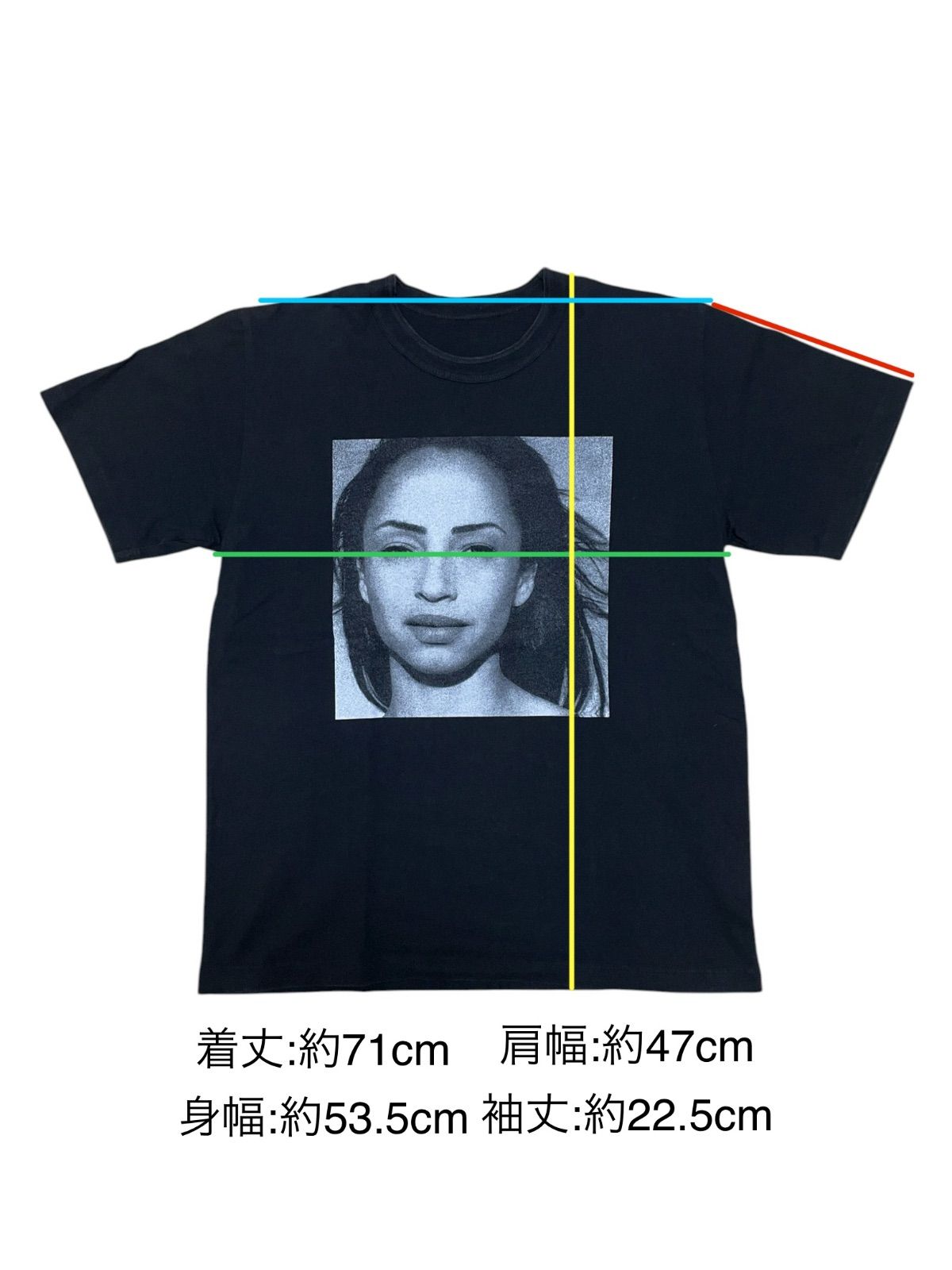 Sacai SADE T-shirt 21-0227S BLACK 3 サカイ Tシャツ ブラック