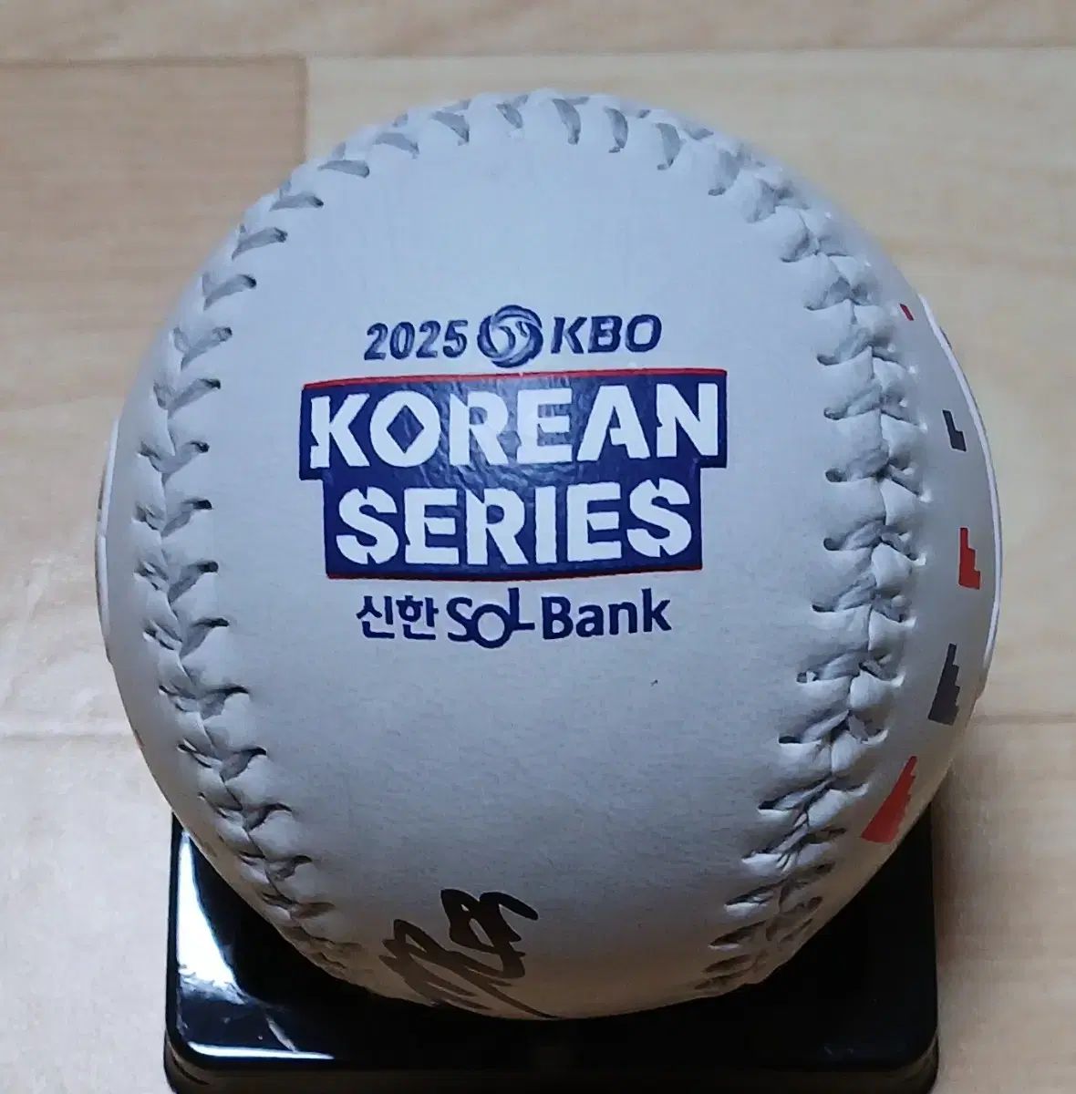 2025 KBO 韓国シリーズ 記念球 ジョンウ JUNG WOO サインボール