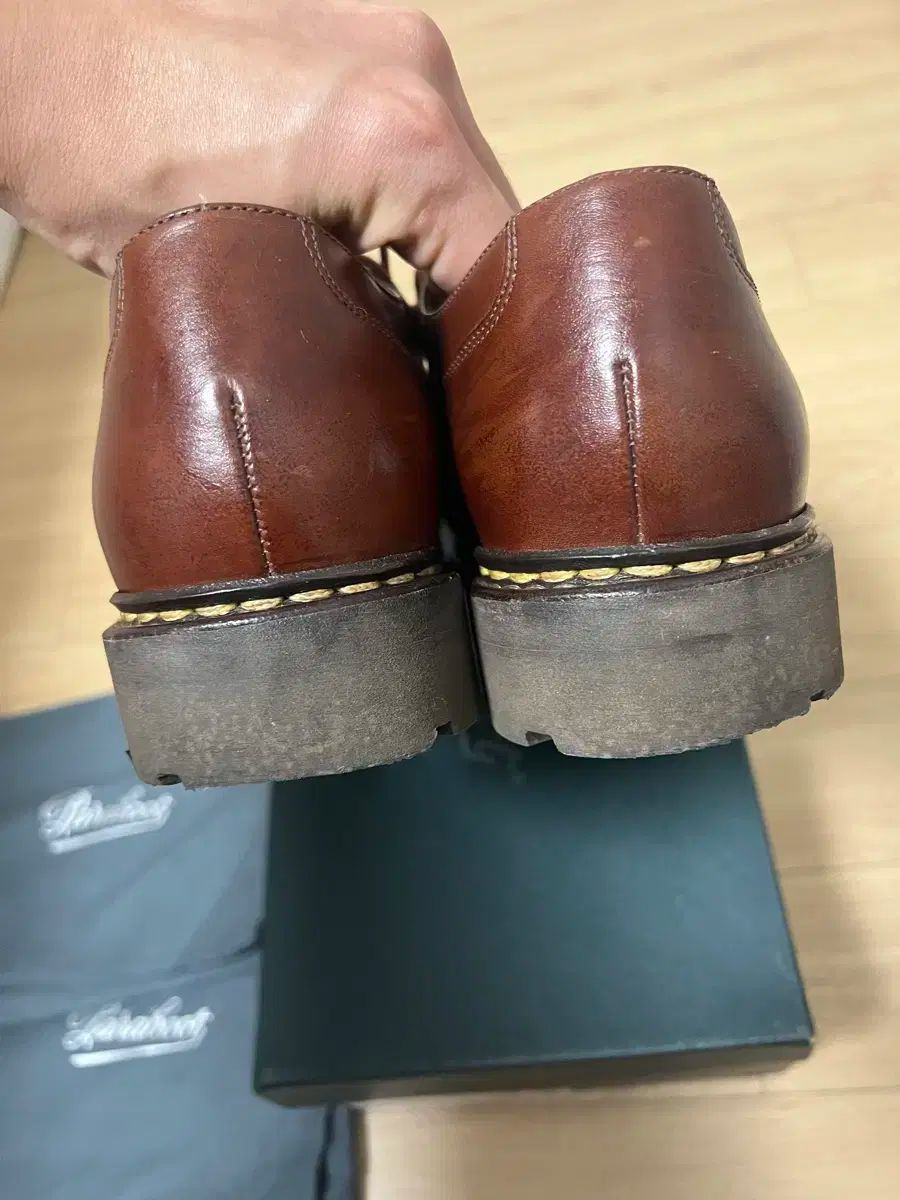 パラブーツ シャンボード マルーン uk7