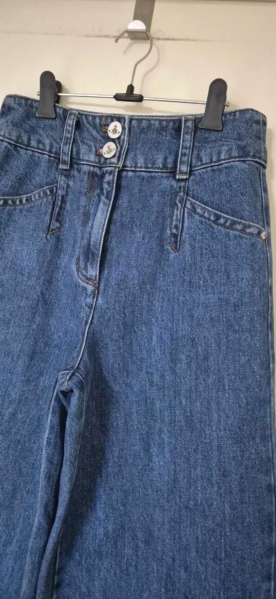 VIVIENNE WESTWOOD クロップドワイド デニムパンツ