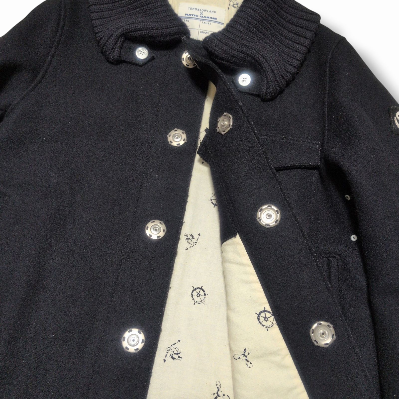 TOMORROWLAND NATIC MARINE ウールジャケット M TOMORROWLAND トゥモローランド × NATIC MARINE ナティックマリン 日本