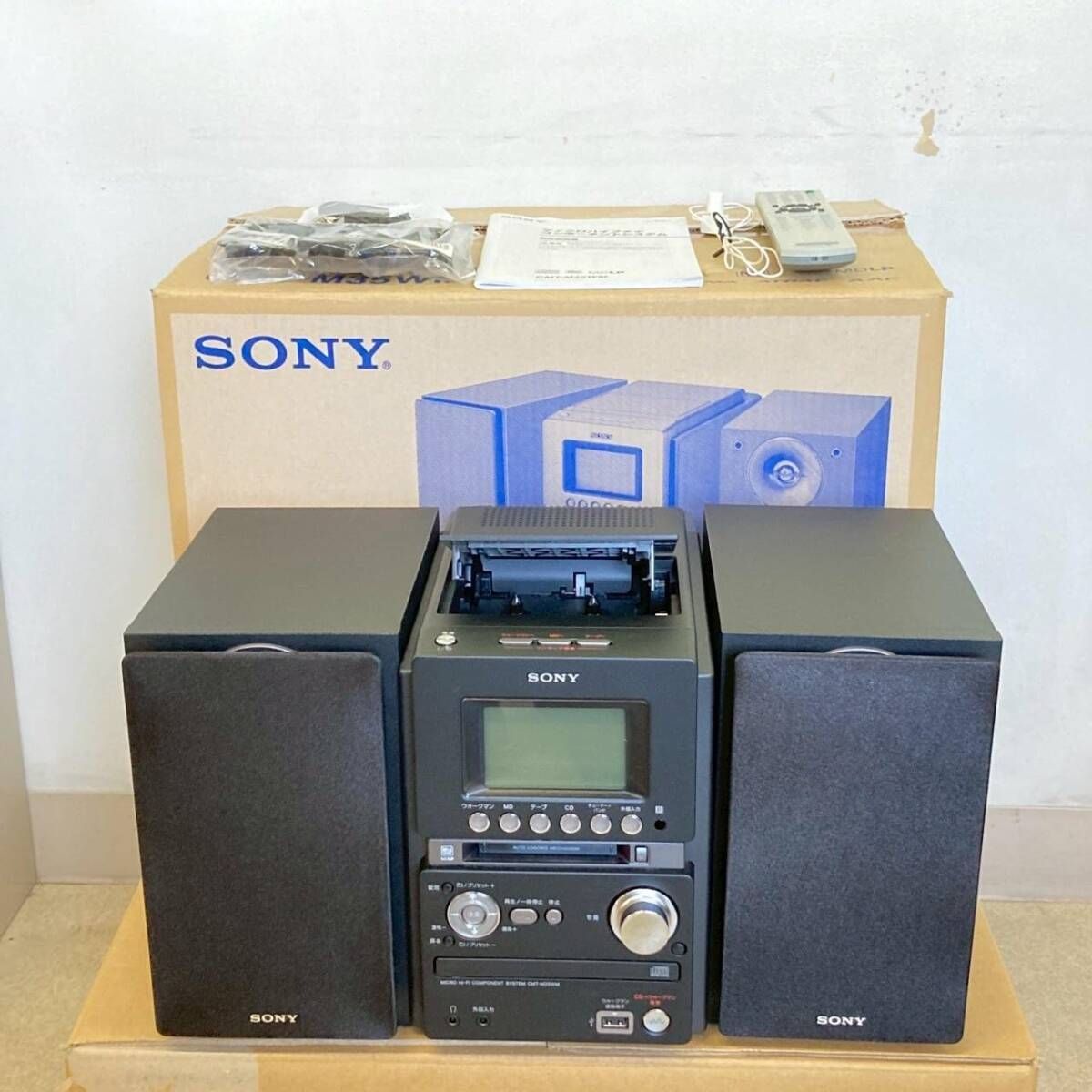 SONY MD搭載オールインワンコンポ CMT-M35WM 251185