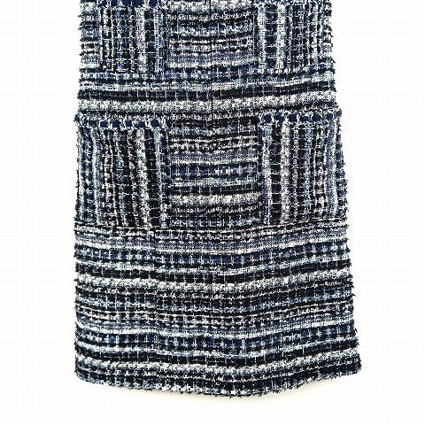 ルネ　パールビジュー　ツイードワンピース　マリアケント38 ルネ パールビジュー ツイードワンピース マリアケント38 Rene/ルネの