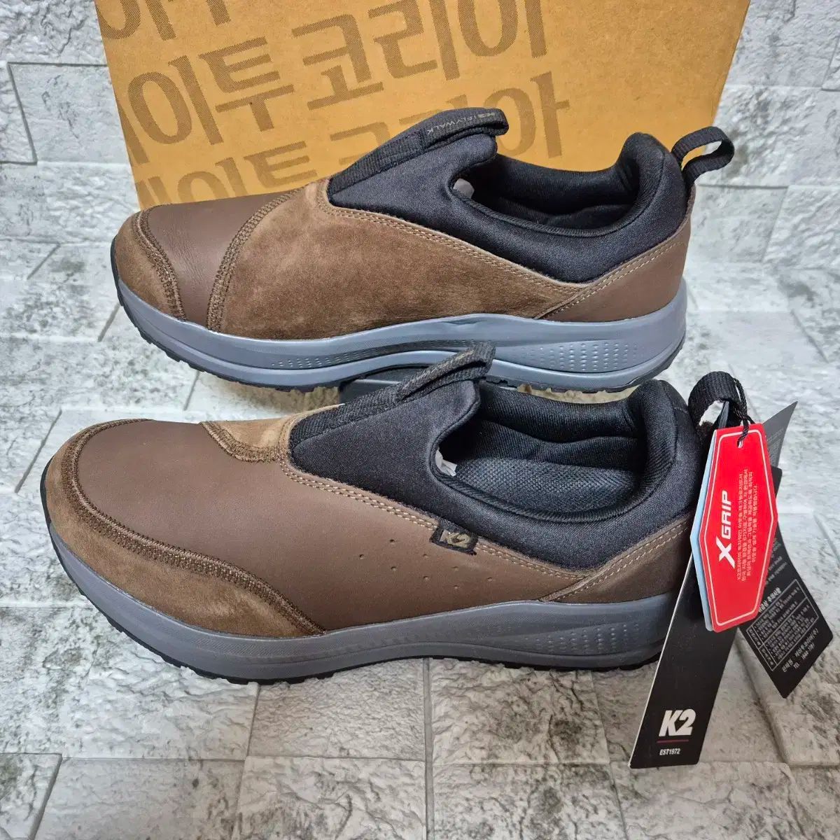 K2 四季 スリッポン トレッキングシューズ BR 270