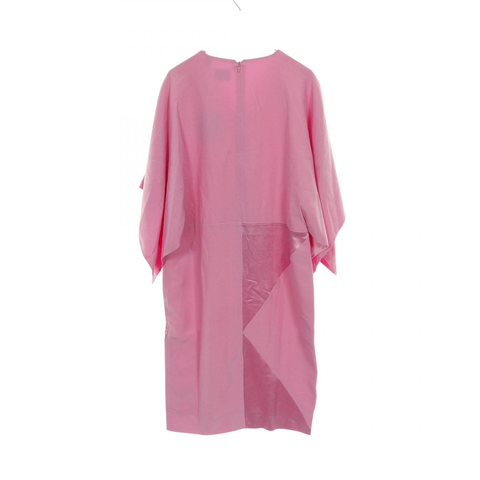 BURBERRY バーバリー Cape Sleeve Silk Dress ワンピース