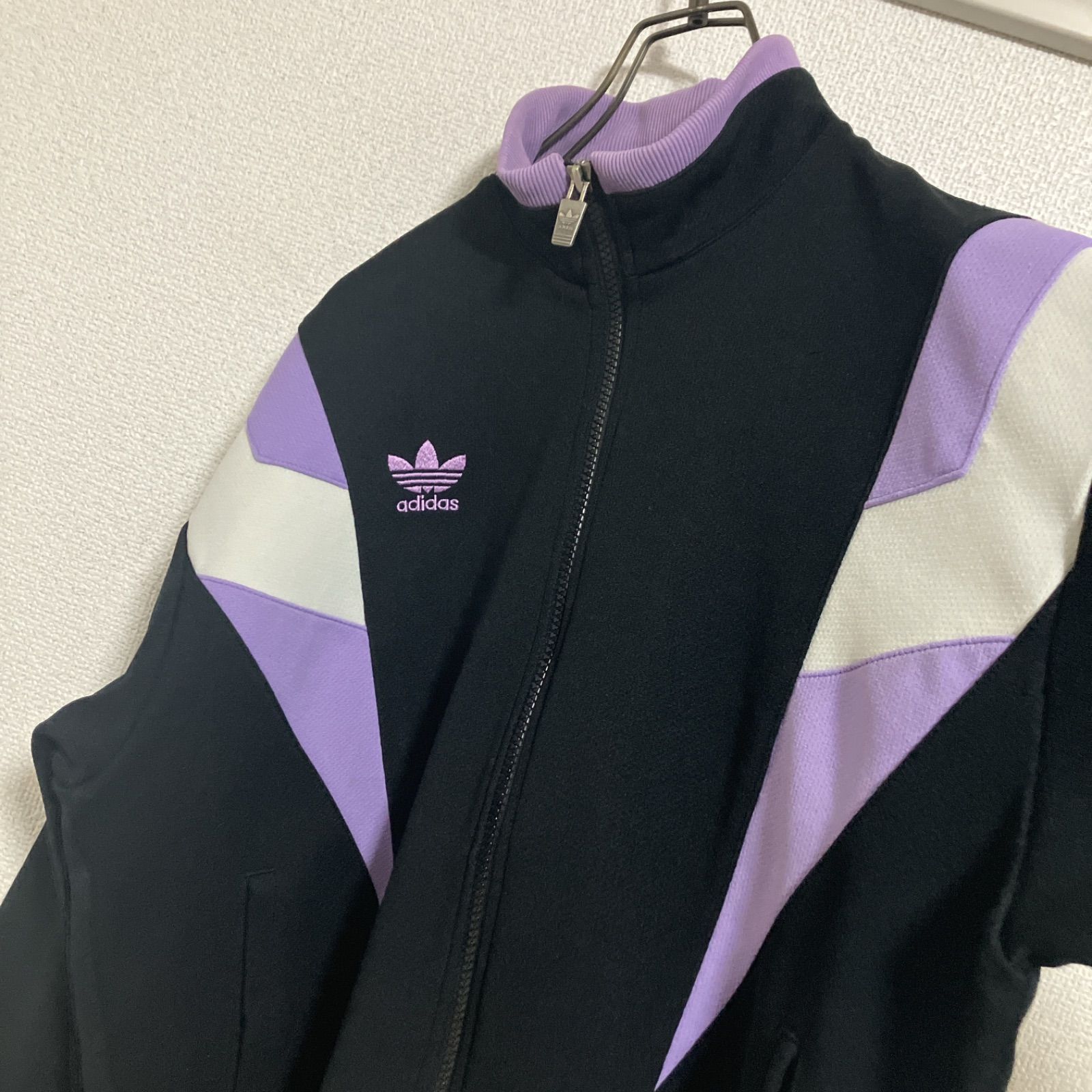 稀少】90s adidas アディダスオリジナルス ロゴ刺繍 トラック