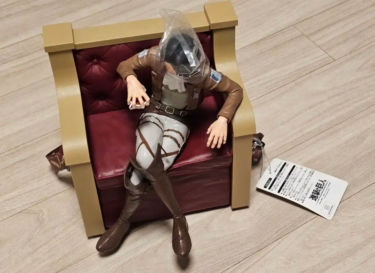 進撃の巨人 リヴァイ USJ ポップコーンバケット フィギュア