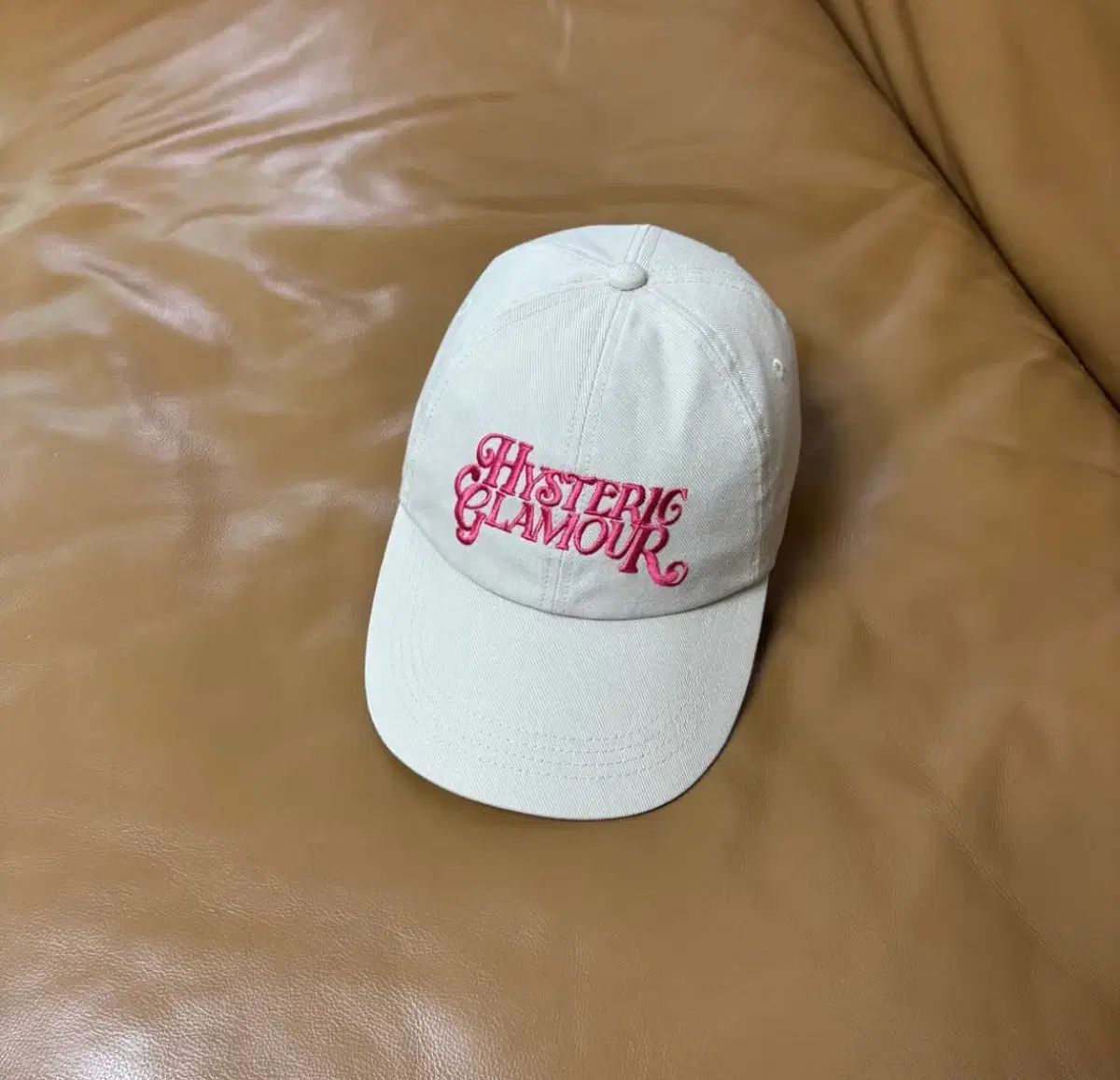 HYSTERIC GLAMOUR ヒステリックグラマー ウール タン 6パネル ベースボールキャップ 帽子