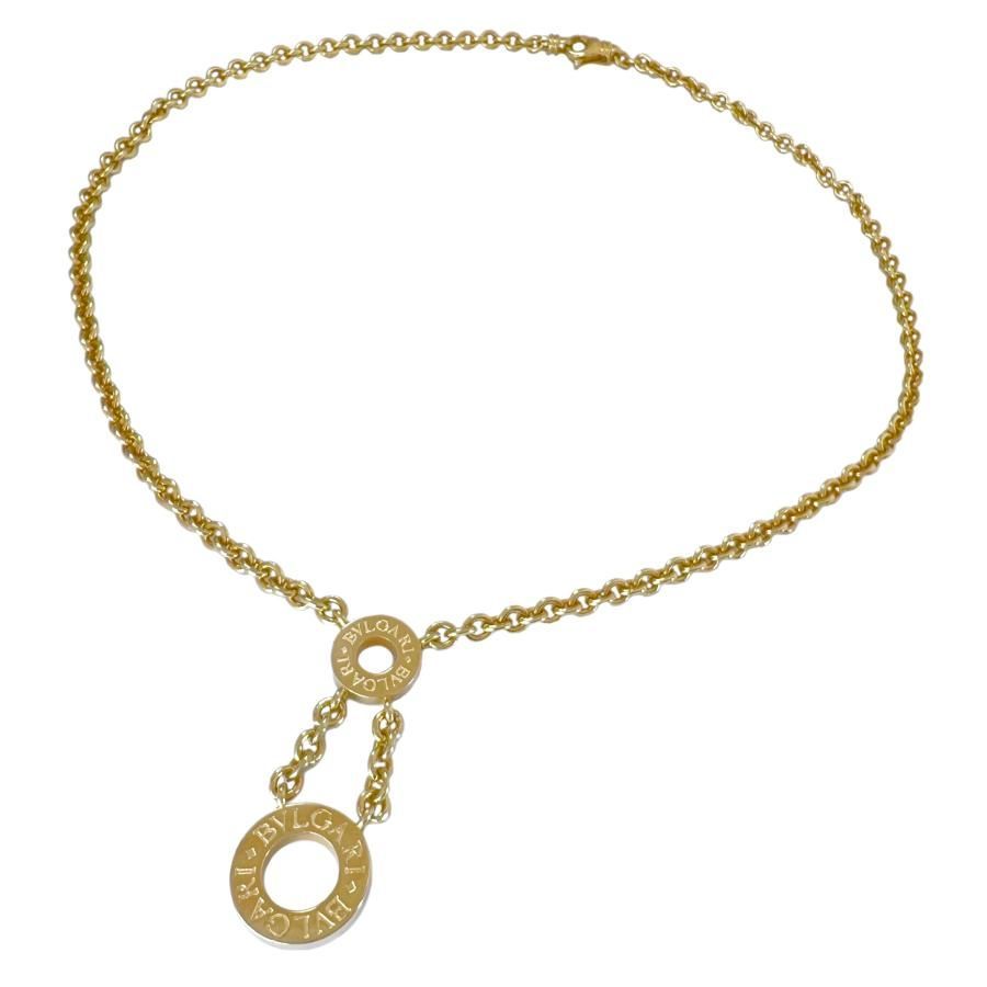 ブルガリ　ネックレス　750　K18　YG　ブルガリブルガリ　チェーン　レア BVLGARI ブルガリ ネックレス 750 K18 YG ブルガリブルガリ チェーン