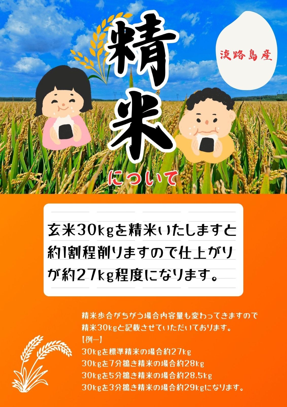 新米 令和7年産 きぬむすめ 30kg 淡路島産 精米 送料無料 - メルカリ