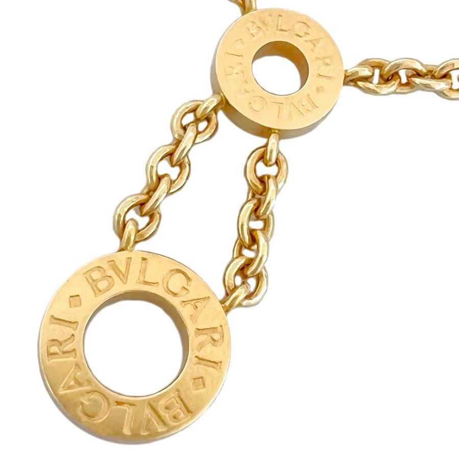 ブルガリ　ネックレス　750　K18　YG　ブルガリブルガリ　チェーン　レア BVLGARI ブルガリ ネックレス 750 K18 YG ブルガリブルガリ チェーン