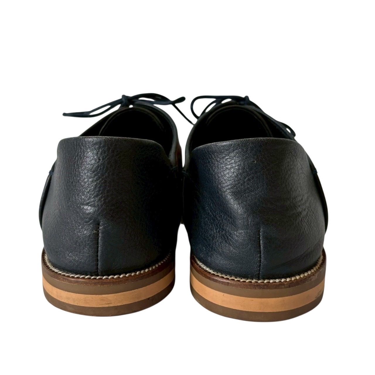 LANVIN on blue ランバンオンブルー ツートンレザーシューズ 黒 茶 