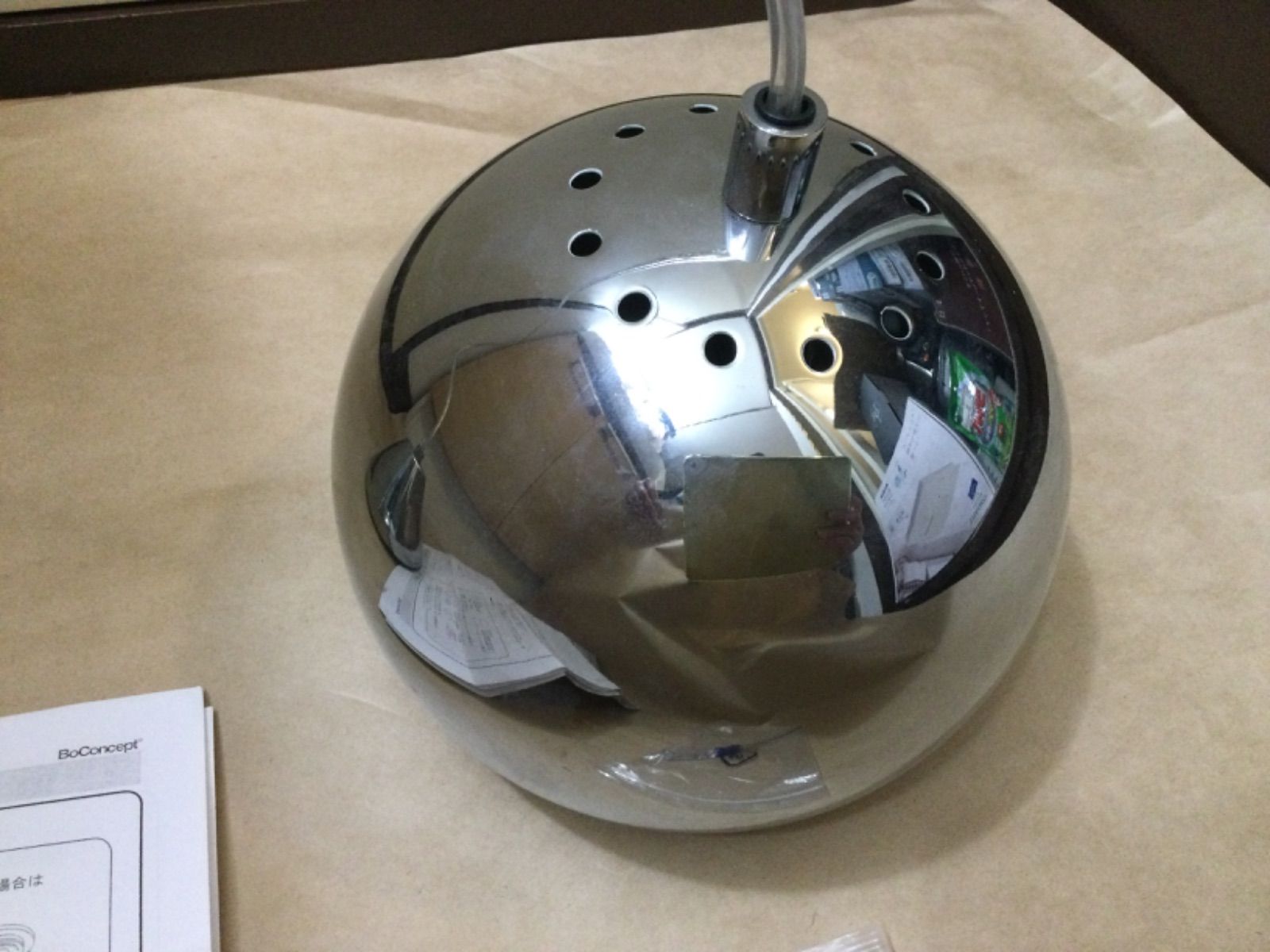 BoConcept ボーコンセプト BALL PENDANT LAMP クローム Ball-P-CR