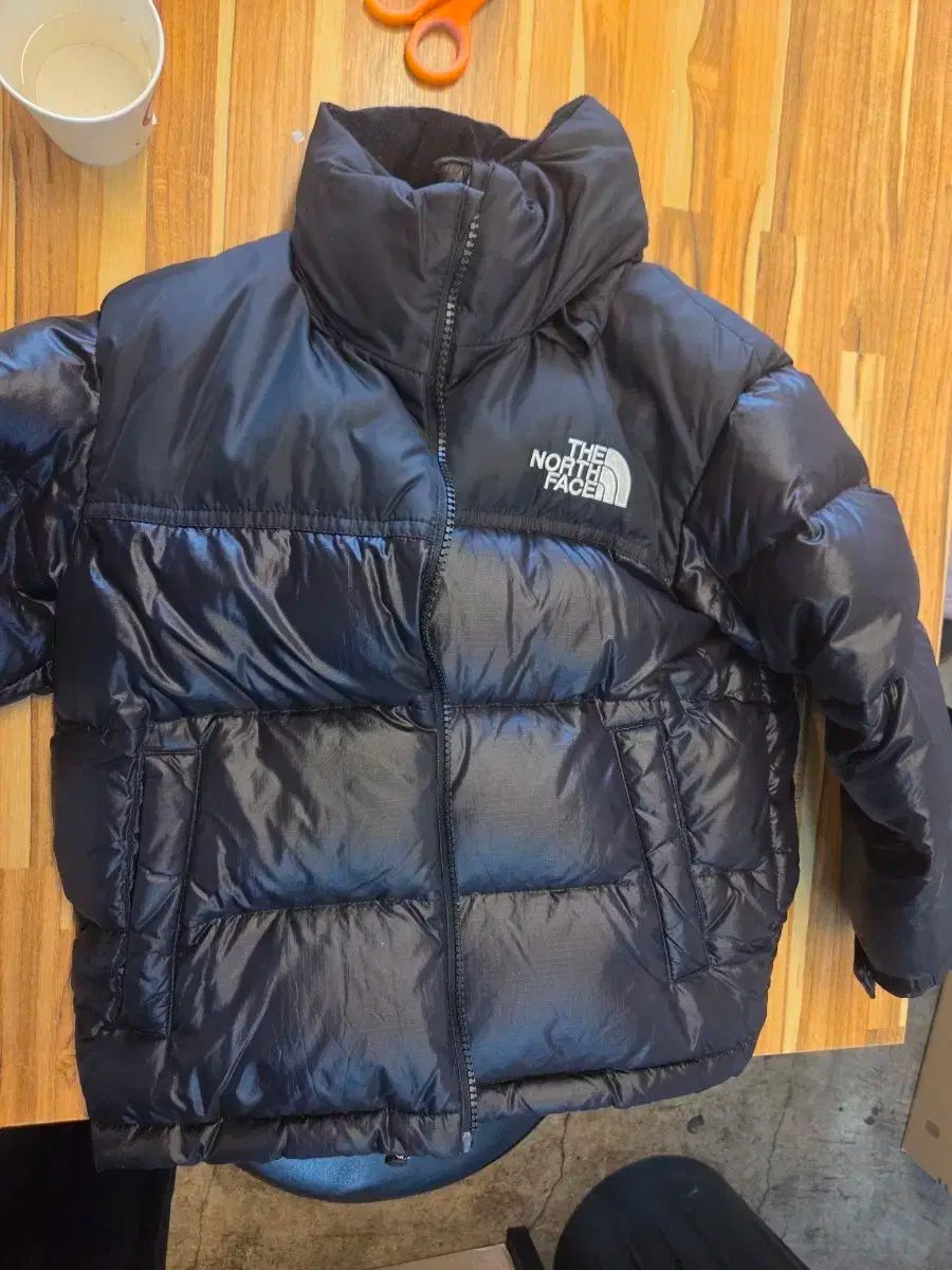 ザノースフェイス ブラック ダウン ジャケット