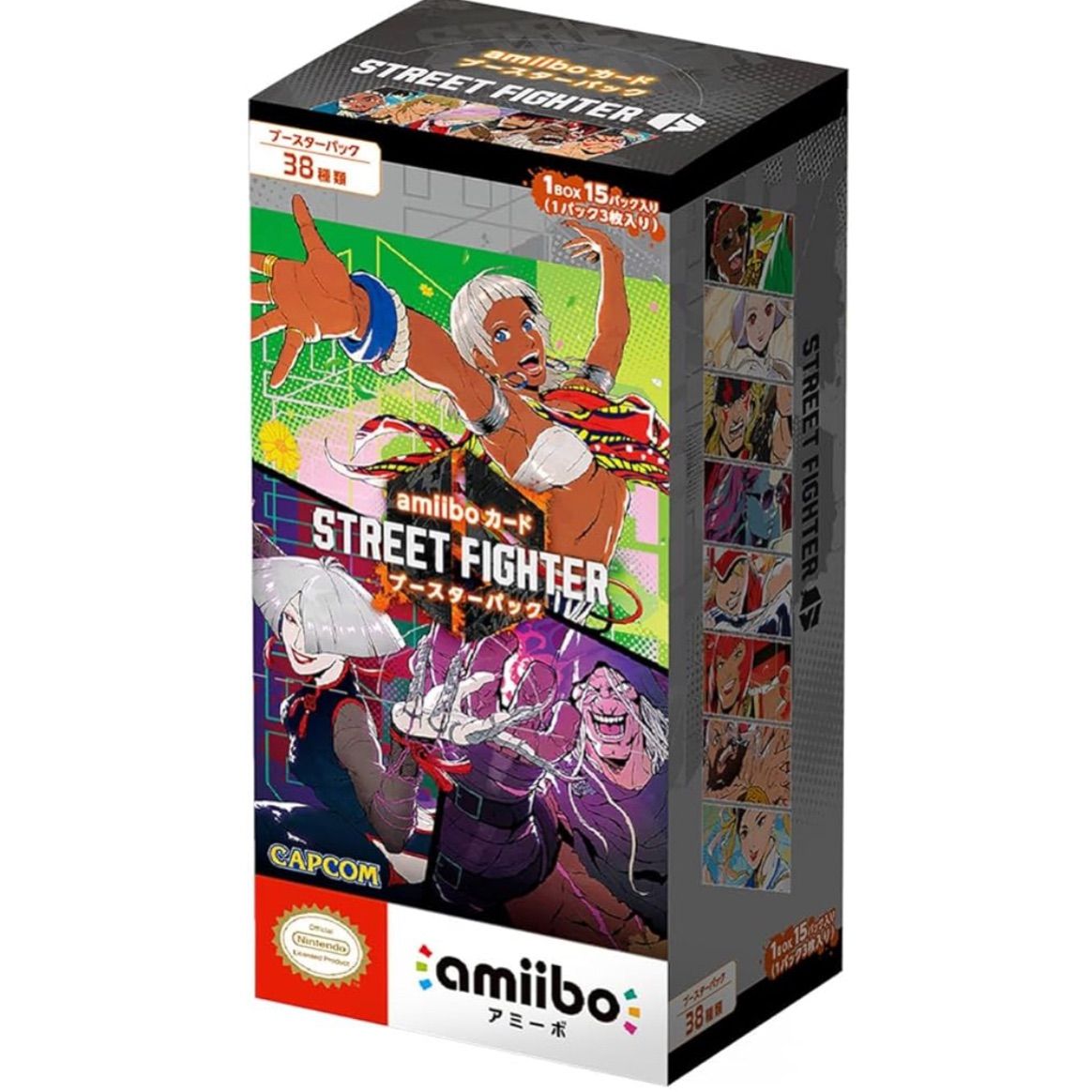 ストリートファイター6 amiiboカード ブースターパック（1BOX 15パック