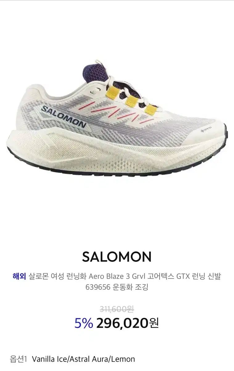 SALOMON サロモン エアロ ブレザー3 GORE-TEX ゴアテックス 240