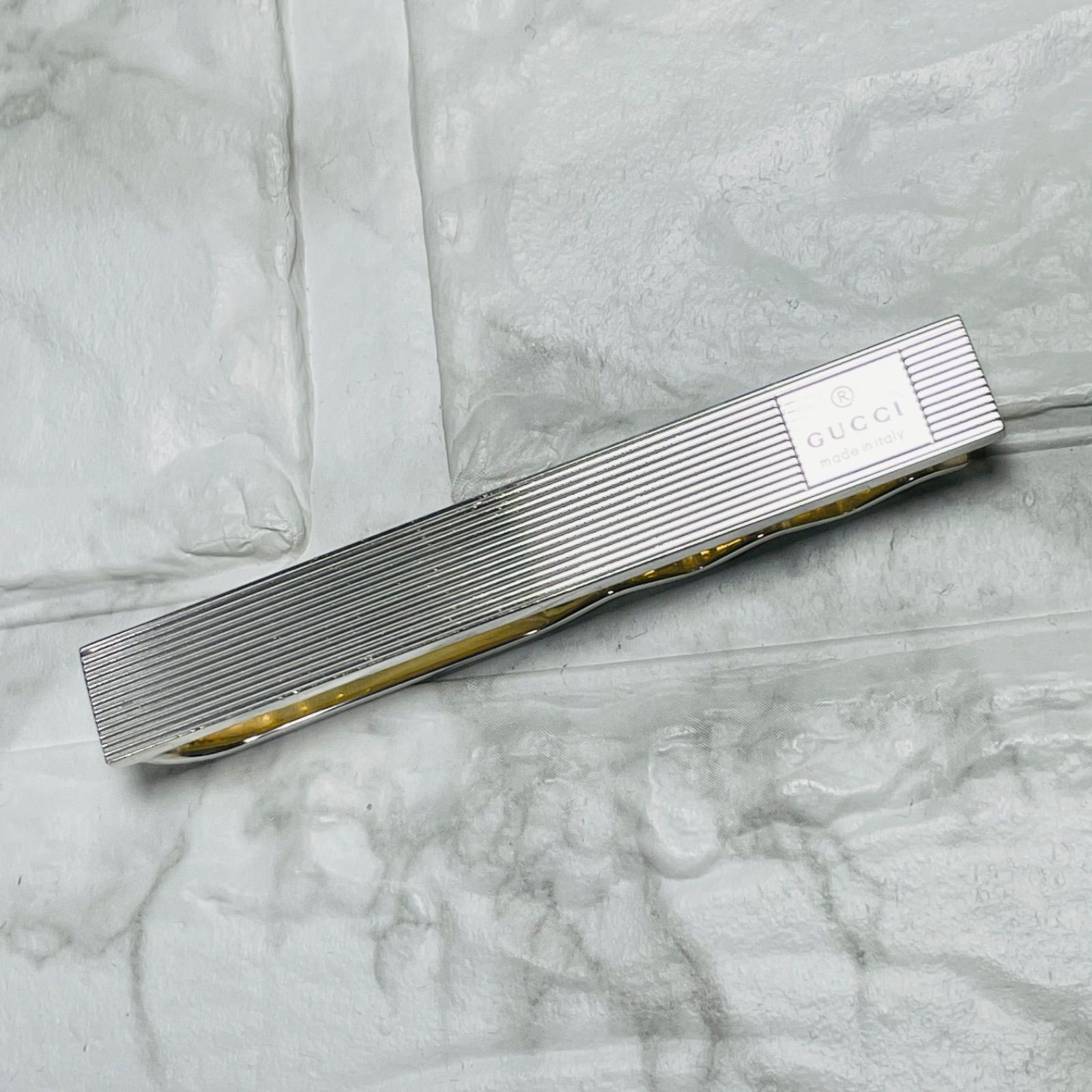 グッチ GUCCI ネクタイピン ネクタイ シルバー925 Ag925 - メルカリ