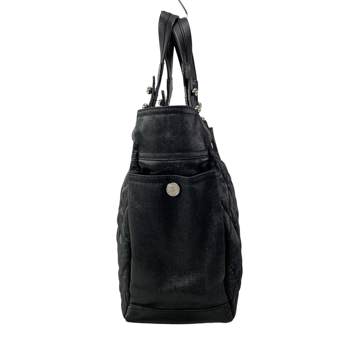 【未使用級】シールあり　シャネル　パリビアリッツGM トートバッグ CHANEL(シャネル) トートバッグ パリビアリッツトートGM A34210 黒