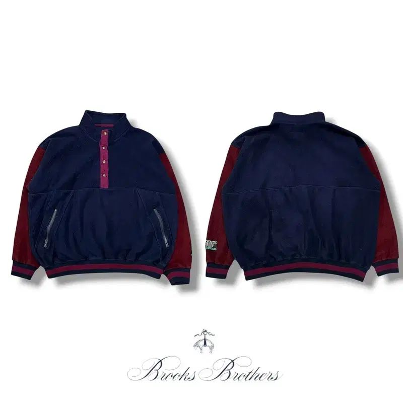 ブルックス ブラザーズ フリース ハーフジップ s08651