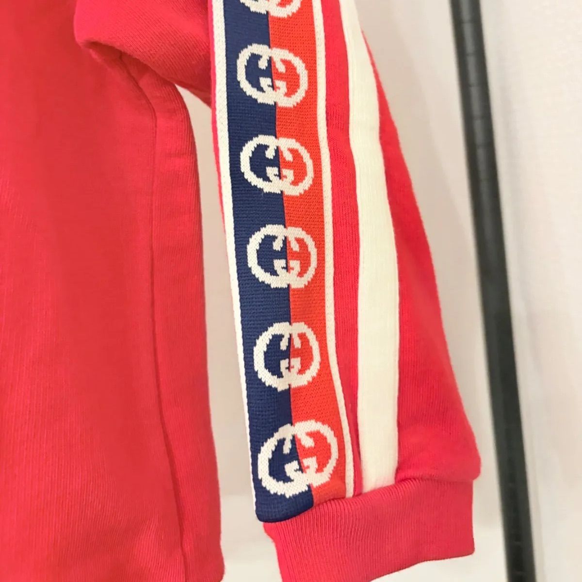  130 cm相当 GUCCI グッチ キッズ トラックジャケット レッド その他 ジャケット ブルゾン