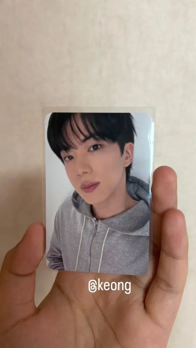 ジン JIN ソクジン アンコールコンサート アンコン 日 トレカとネックレス