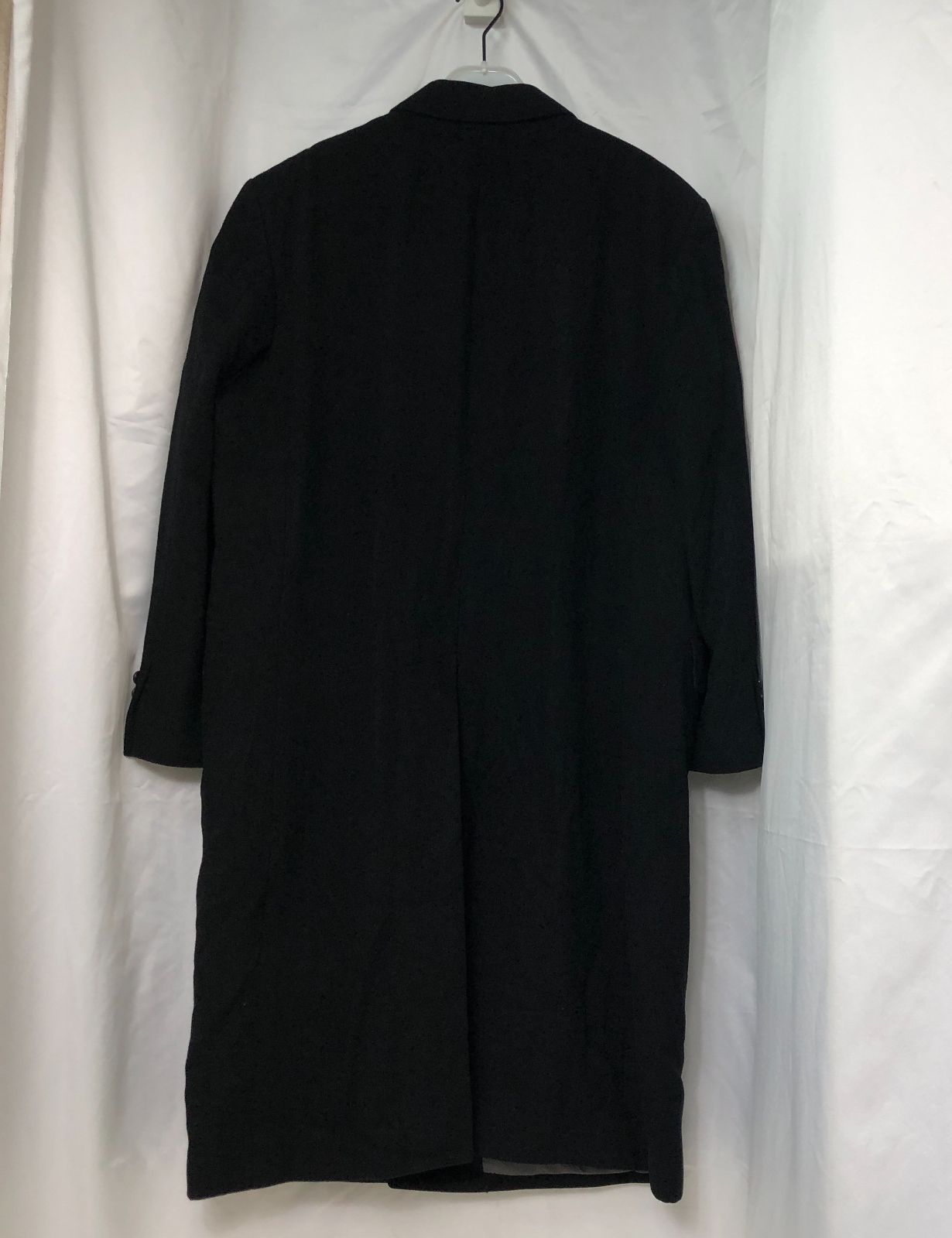 アレキサンダージュリアン メンズカシミアコート ブラック SGAW10-6980