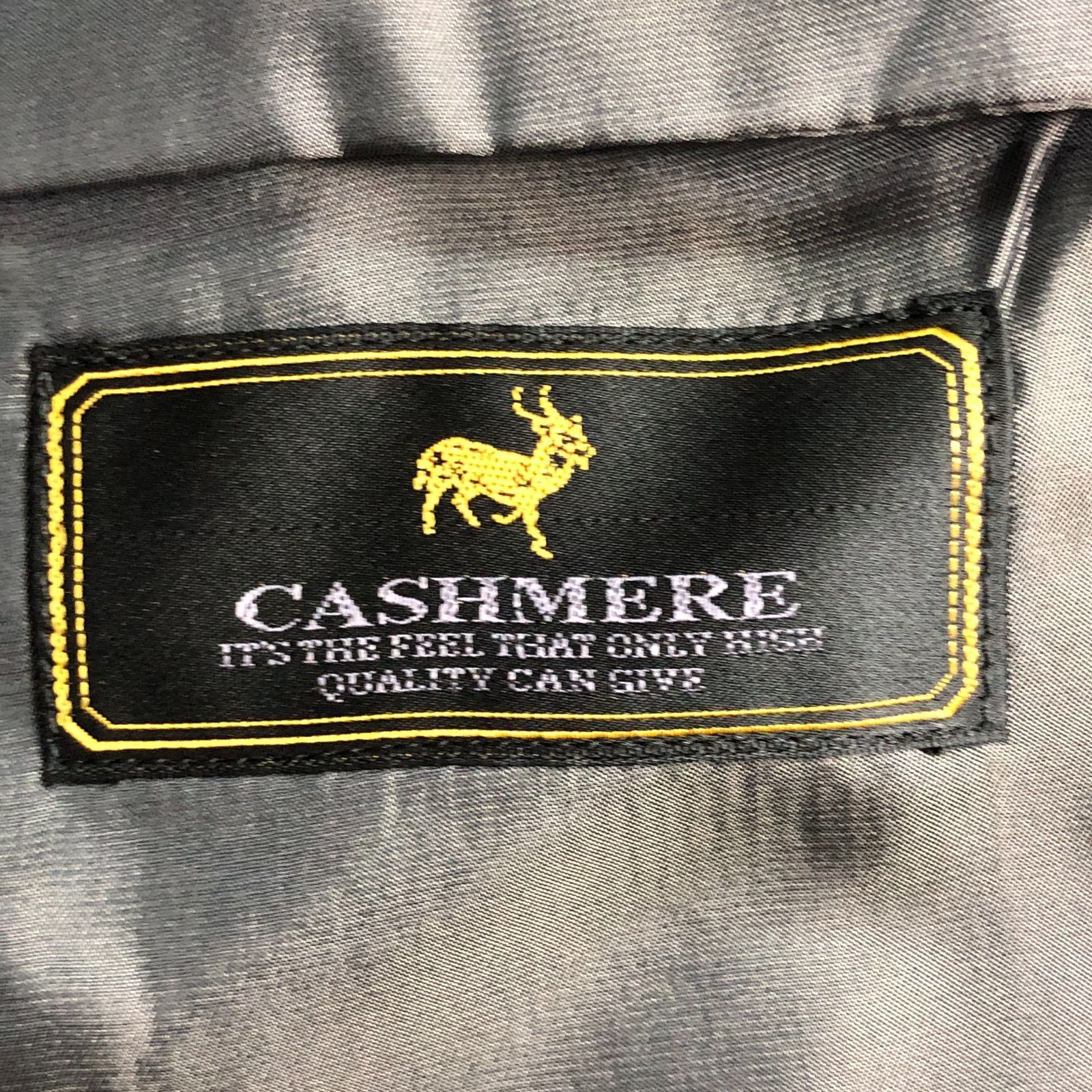 アレキサンダージュリアン メンズカシミアコート ブラック SGAW10-6980