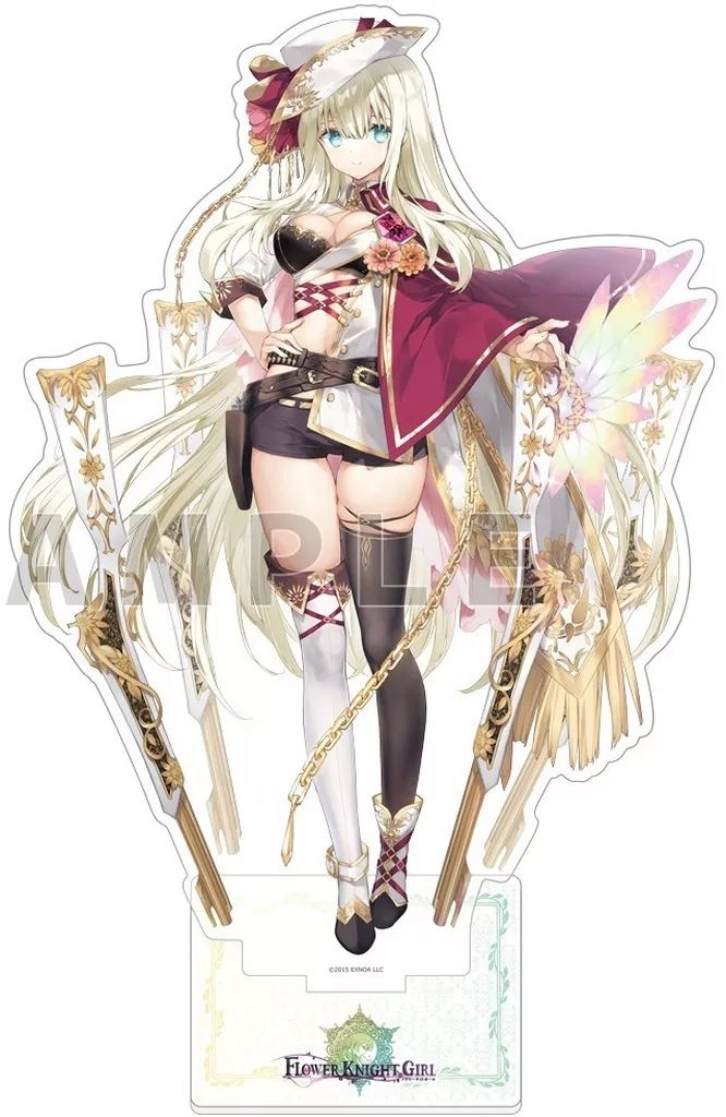 正規品，定番人気 【中古】アクリルスタンド・アクリルパネル ヒャクニチソウ(生命樹の祝福) 特大アクリルスタンド 「FLOWER KNIGHT GIRL-フラワーナイトガール-」 アクリルスタンド