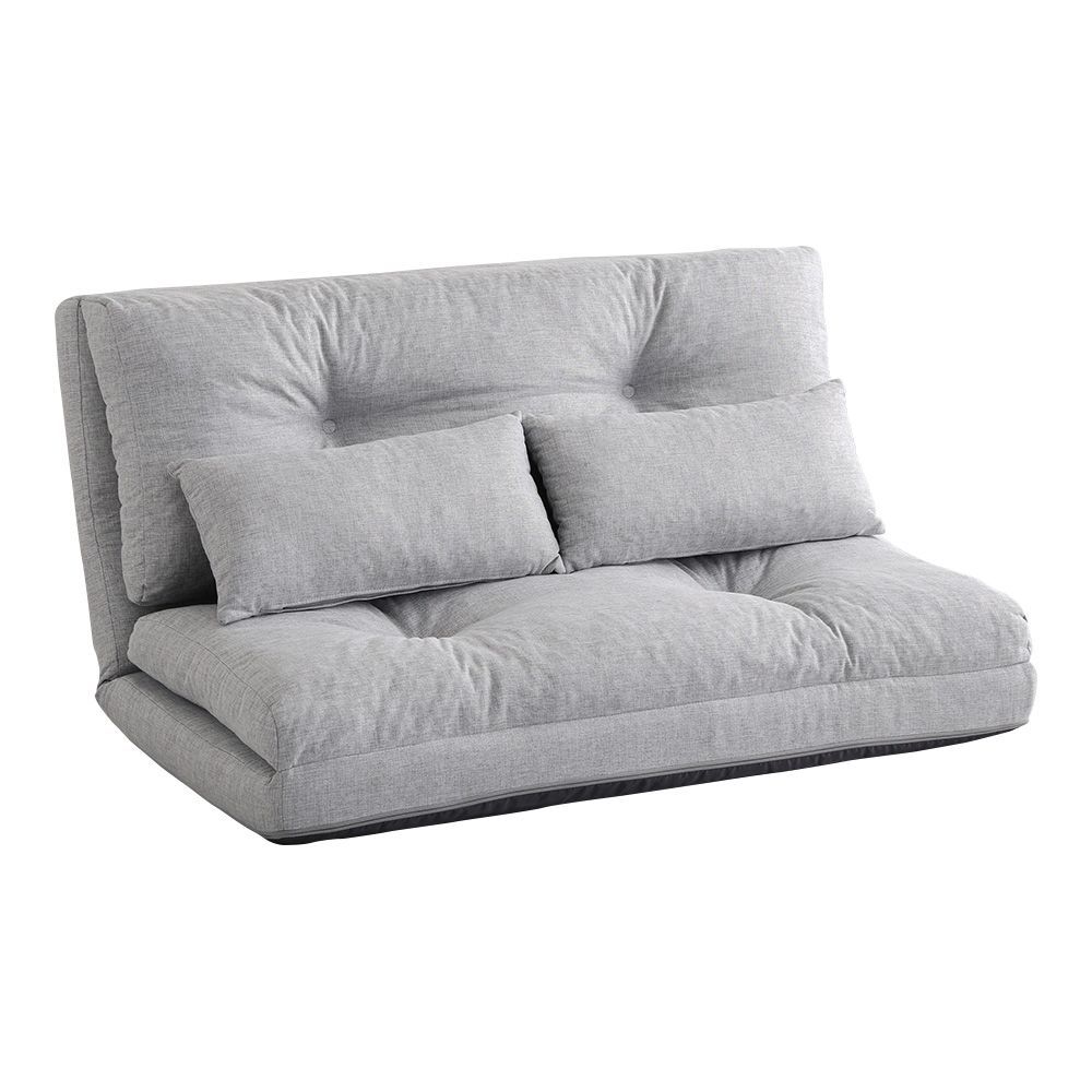 2人掛け 110 cm幅 3 way ソファ Paljon パルヨン F W LGY ライトグレー