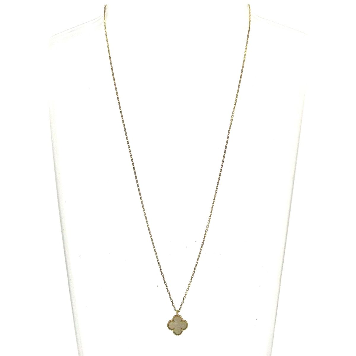VanCleef Arpels ヴァンクリーフ アーペル ネックレス スウィートアルハンブラ K 18 YG マザーオブパール