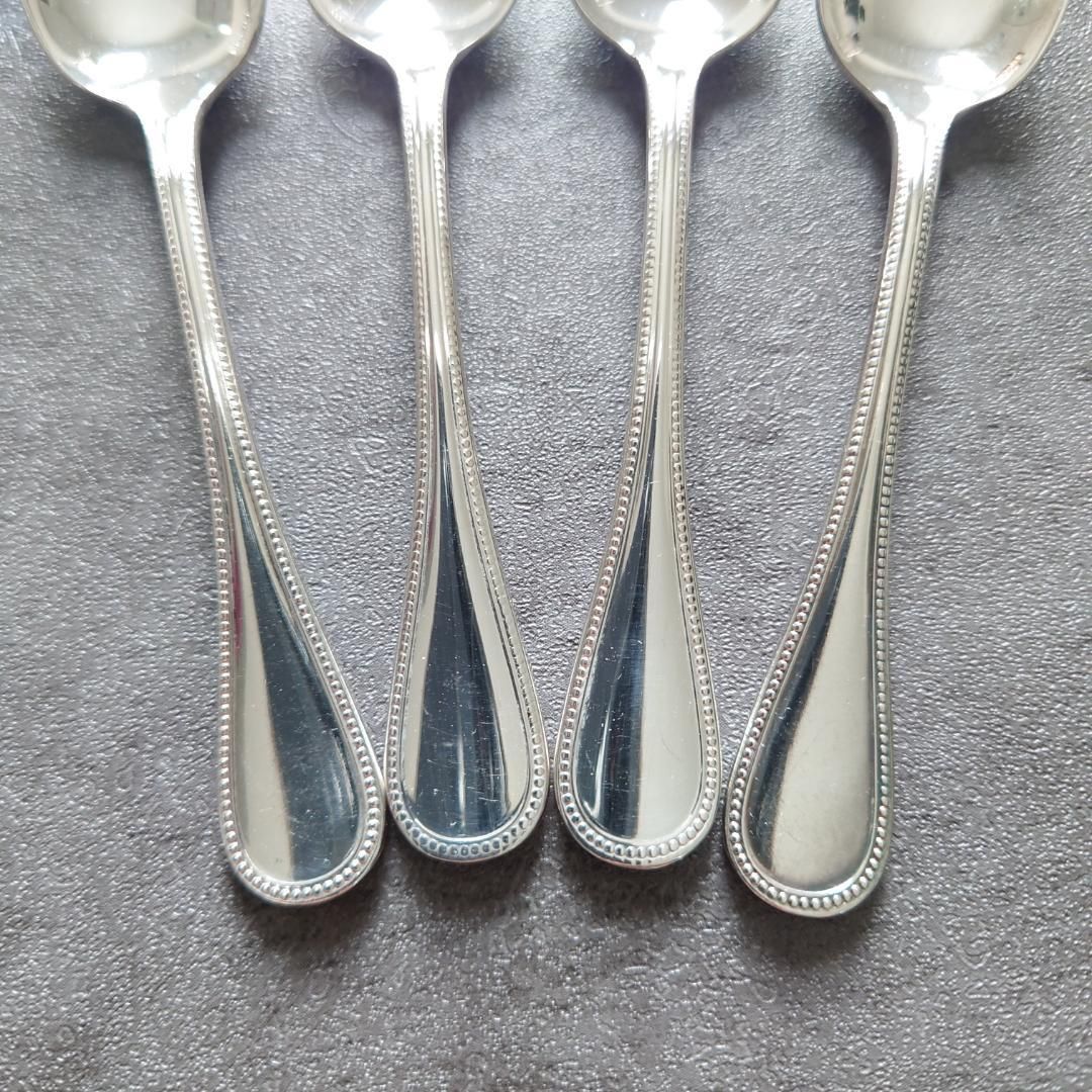 クリストフル パール デミタススプーン 4点