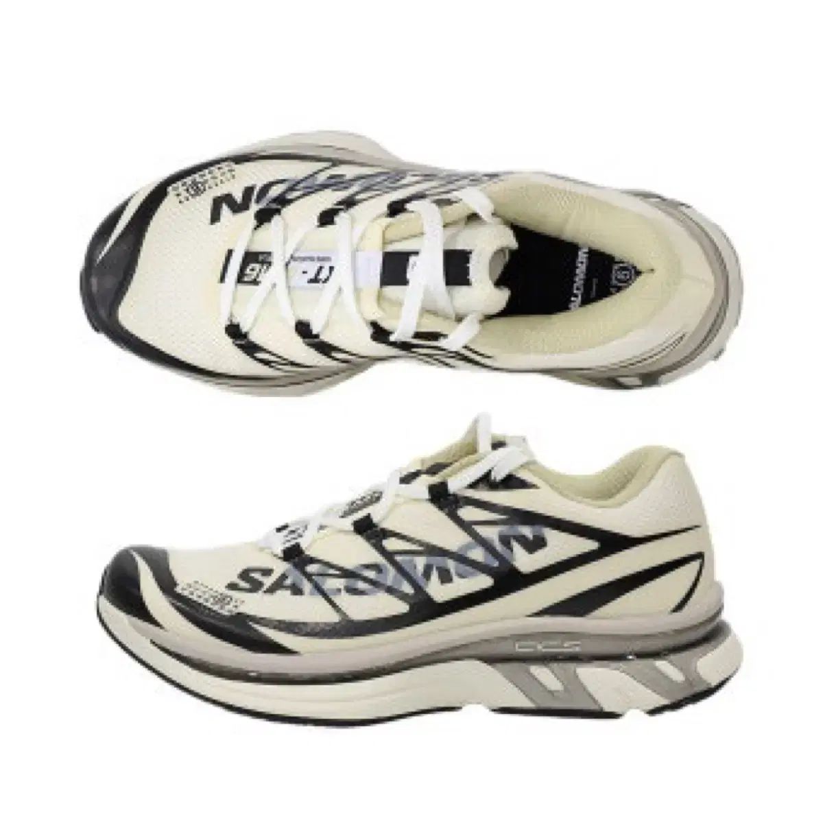 275 SALOMON サロモン MM 6 Maison Margiela エムエムシックス メゾン マルジェラ XT バニラ アイス ブラック