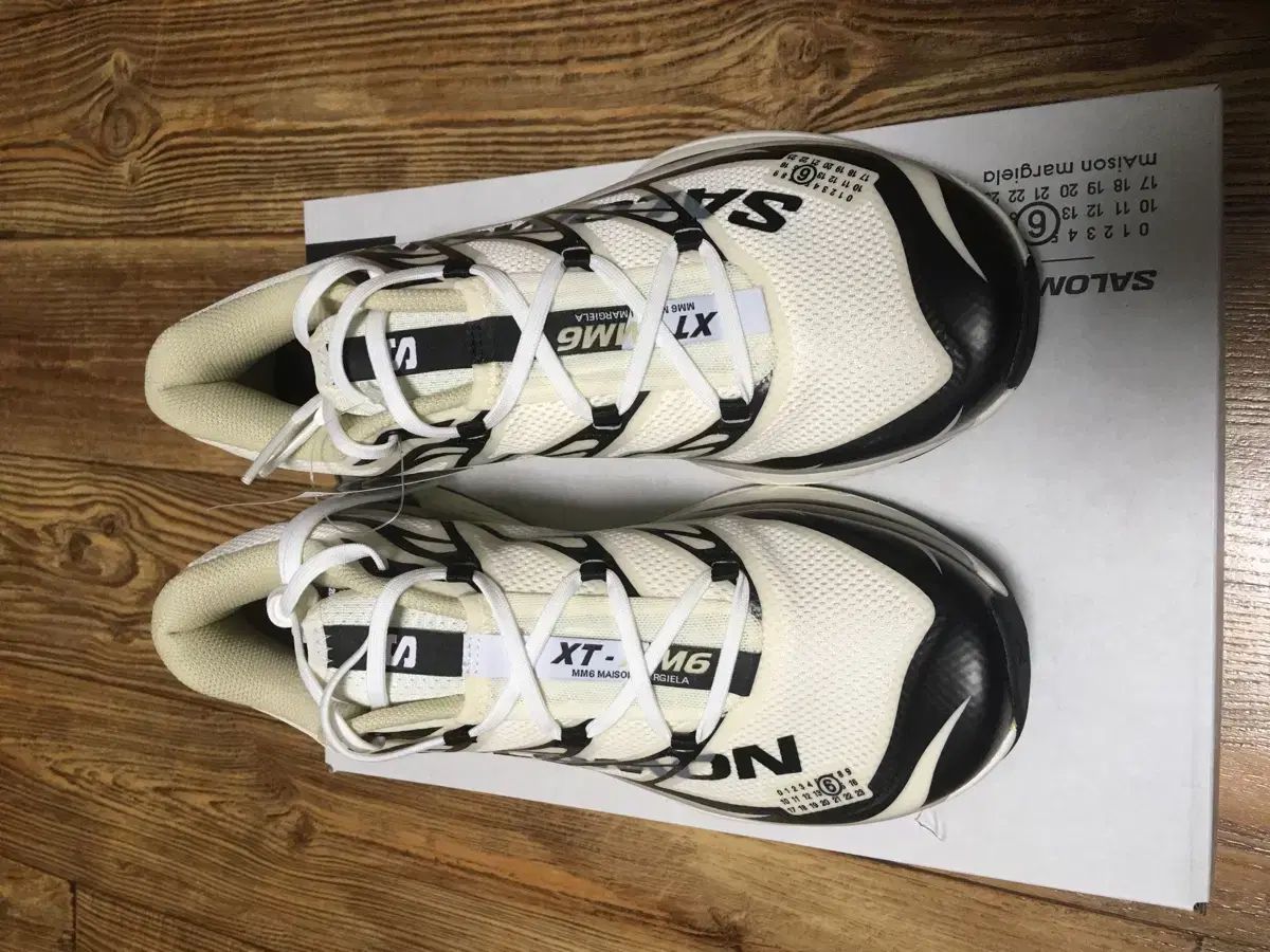 280 SALOMON エムエムシックス メゾン マルジェラ XT バニラ アイス ブラック