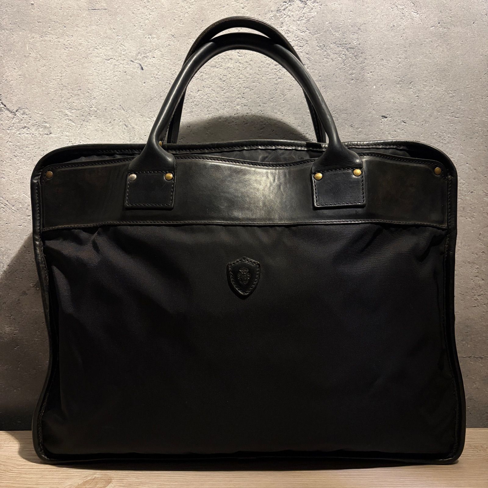 Felisi フェリージ 1845 ビジネスバッグ ブリーフケース ブラック ナイロン×レザー A4収納可 メンズ 通勤 吉田カバン