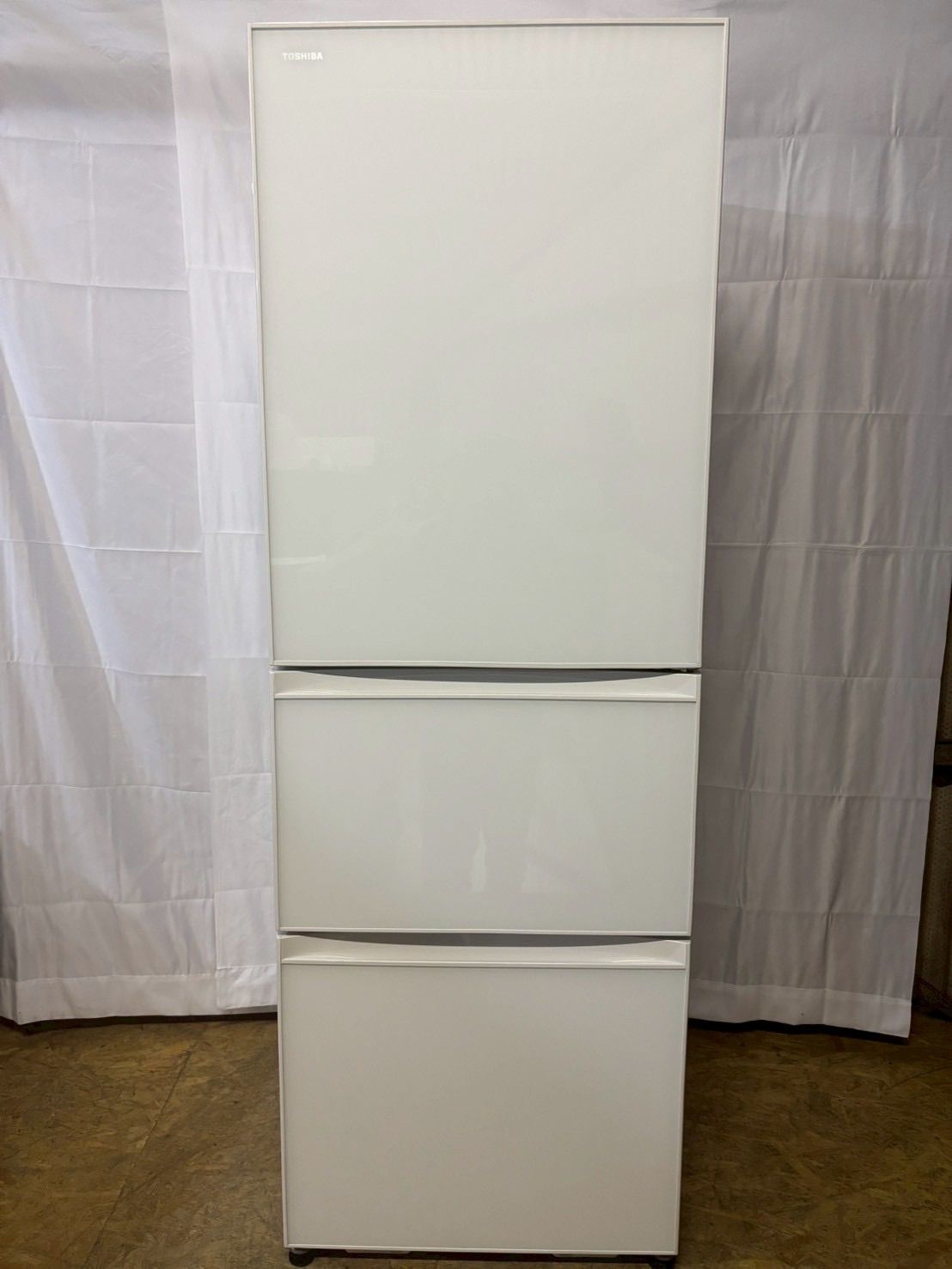 6ヶ月保証 東芝 3ドア冷蔵庫 GR S 36 SXV 2020年製363 L 右開き