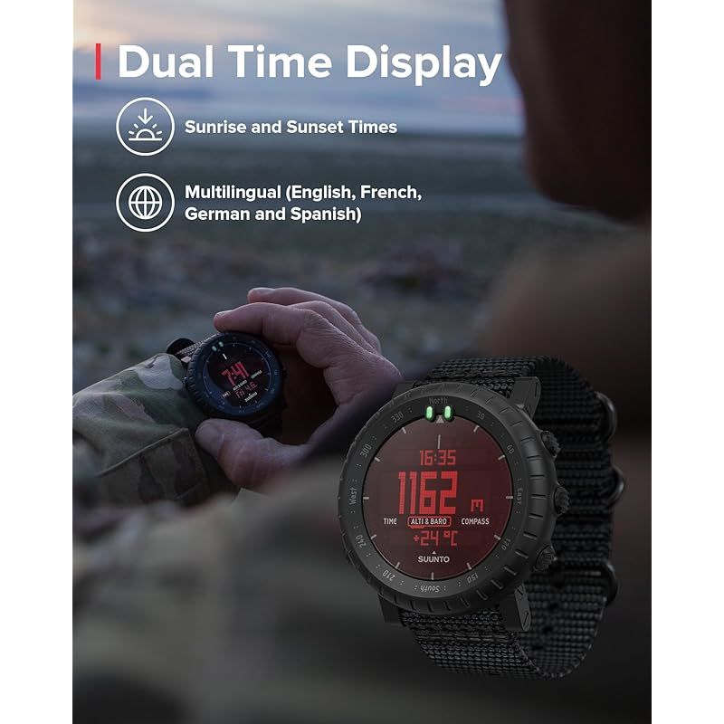 SUUNTO CORE(スント コア) ALPHA Stealth Made in Finland^スント