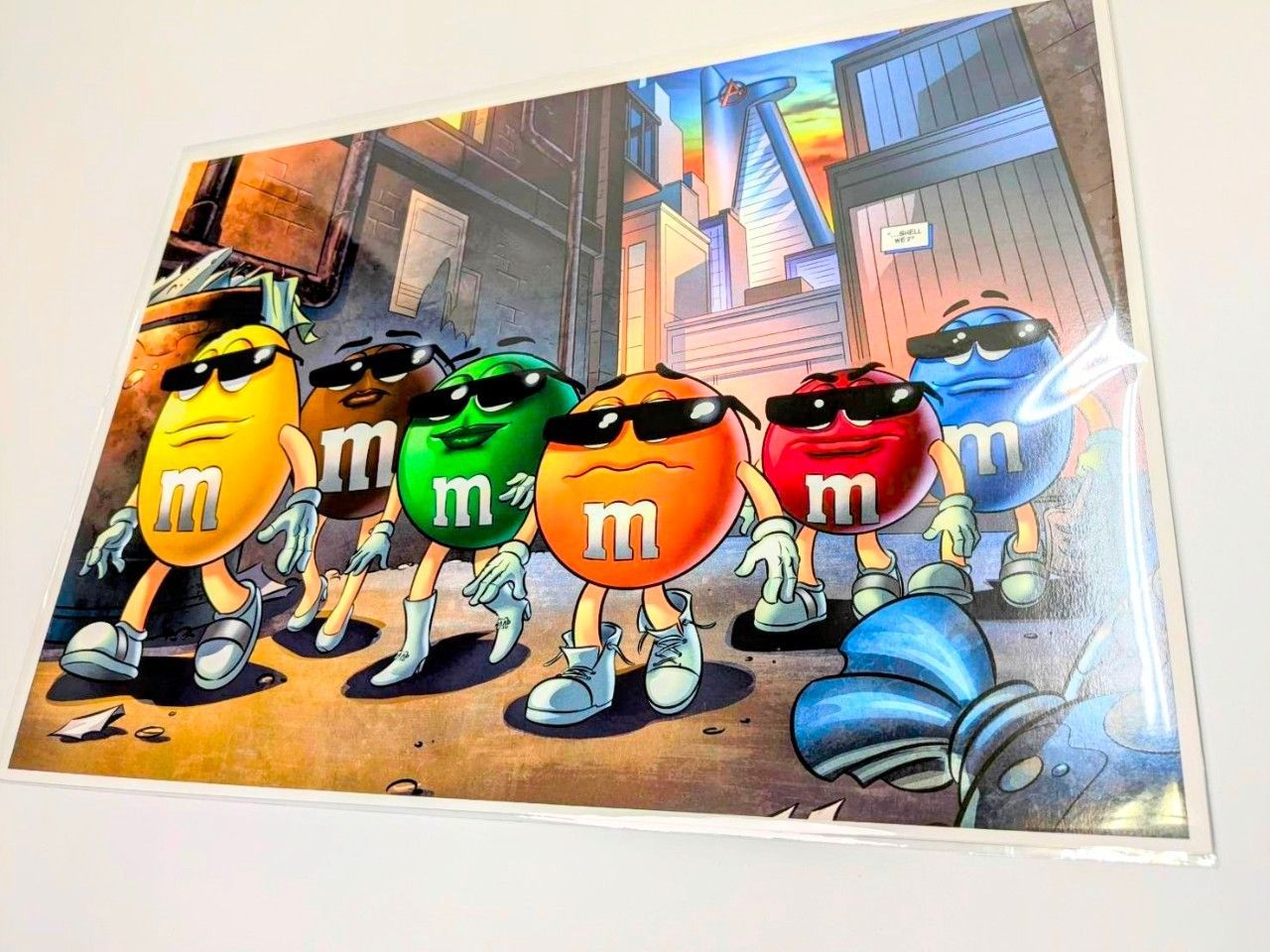 絵画 M&M ちょうどいいB4ポスター【 m&m's ( エムアンドエムズ ) 】（TOWN