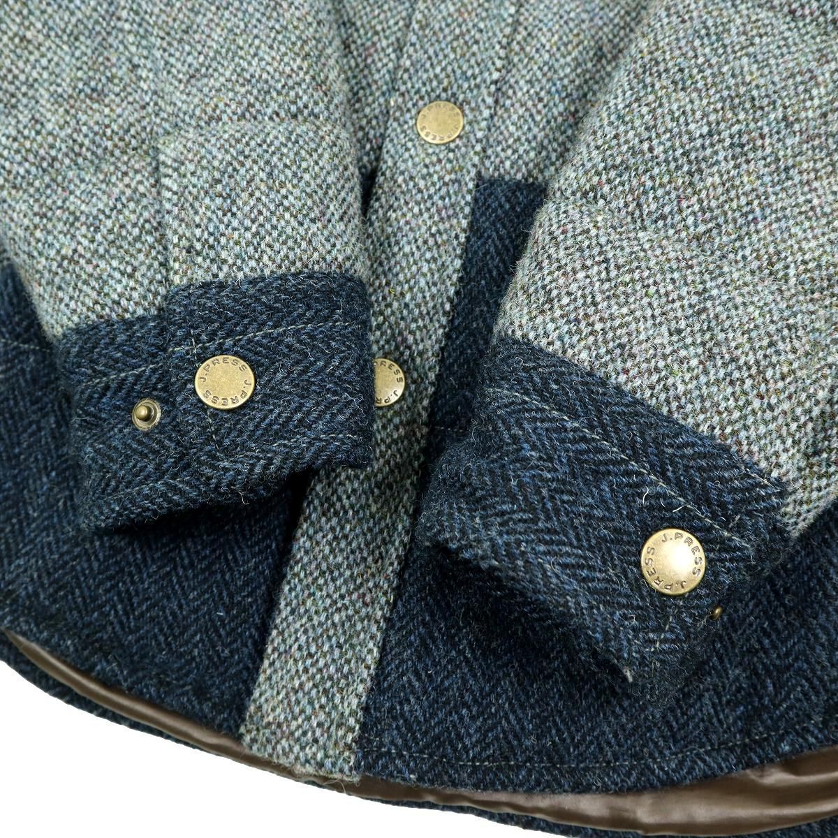 S3611】【極美品】J.PRESS×HARRIS TWEED ジェイプレス ハリスツイード