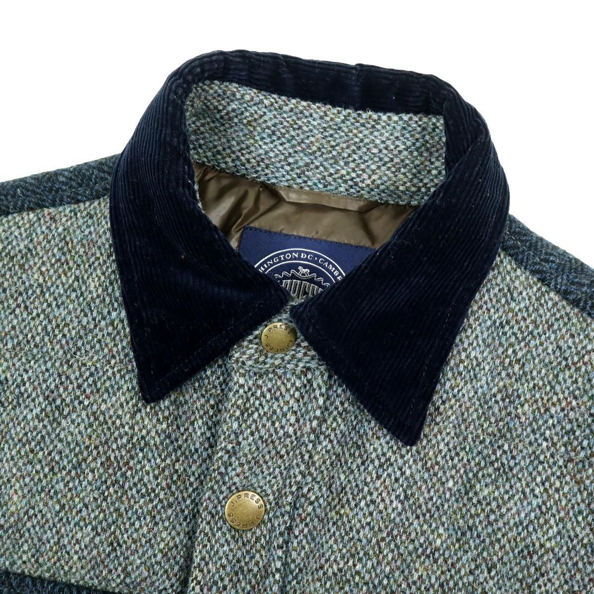 S3611】【極美品】J.PRESS×HARRIS TWEED ジェイプレス ハリスツイード