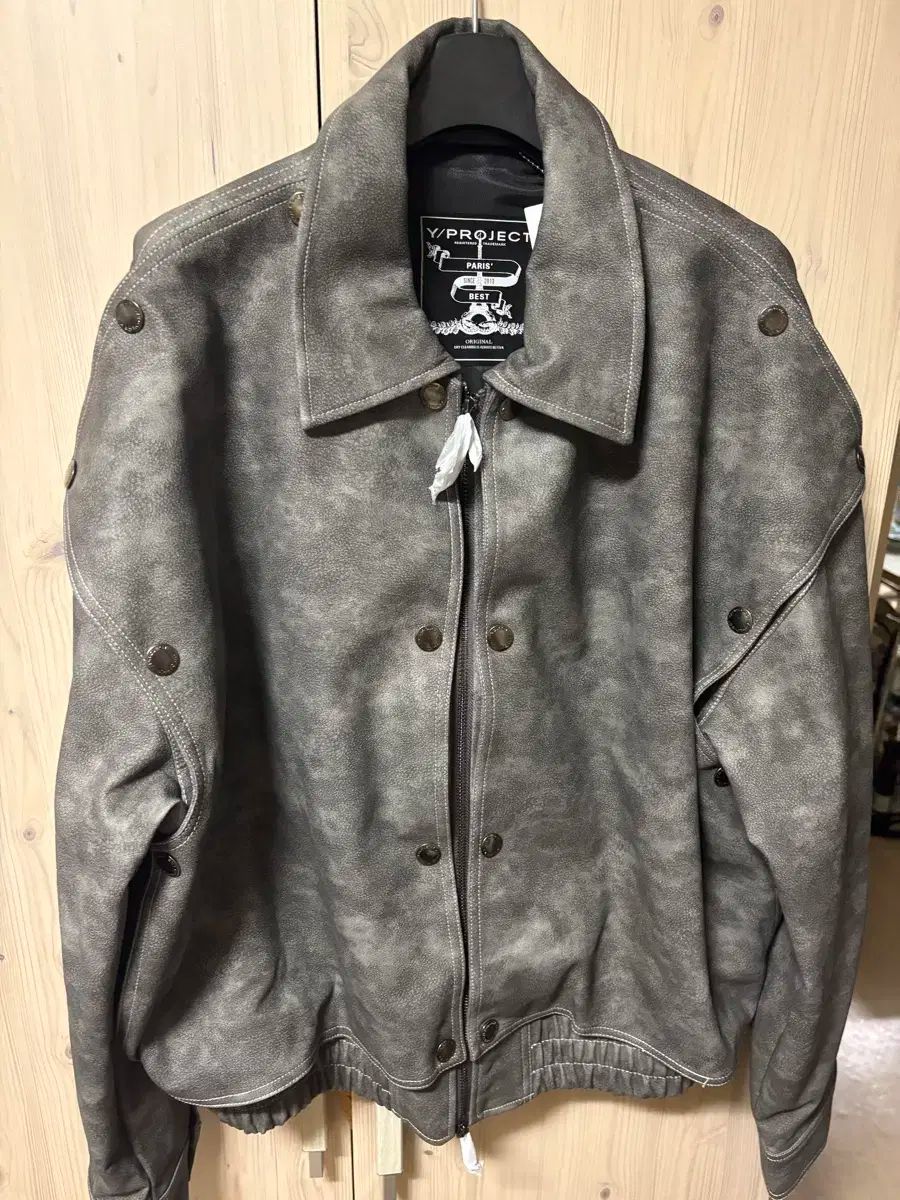 Y Project 23ss レイヤード ジャケット グレー M