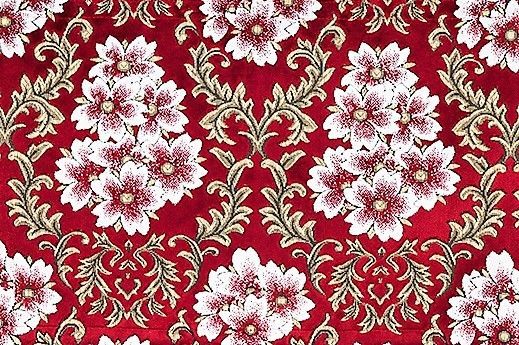 難燃証明発行可能！【金華山生地のみ 幅1300ｍｍ】１ｍ単位 切り売り（桜レッド）