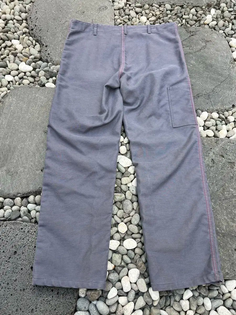 38インチ OLD EURO GREY ワークパンツ フレンチワークパンツ