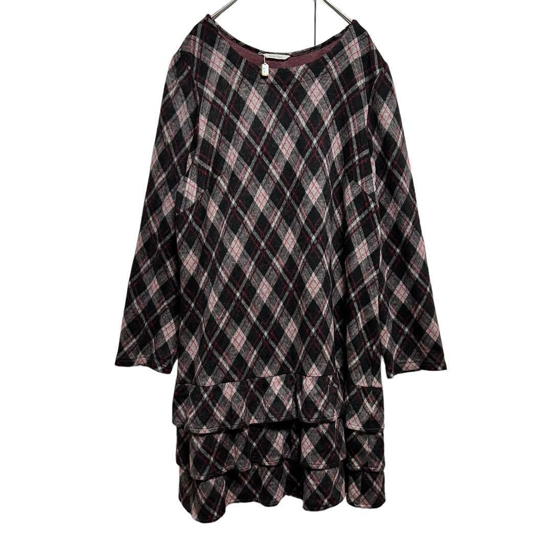 ローズティアラ 46 花柄 チェニック 大きいサイズ Rose Tiara 花柄