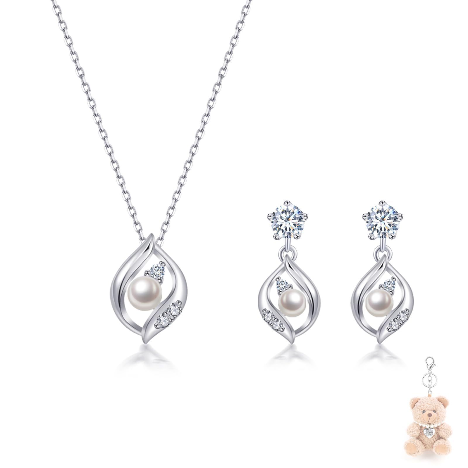 誕生石 ネックレス レディース ピアス bird セット スカイブルー トパーズ シルバー925 葉の形 女性ペンダント シトリン Free 金属アレルギー対応 ジュエリー 記念日 高校生 秋冬 プレゼン