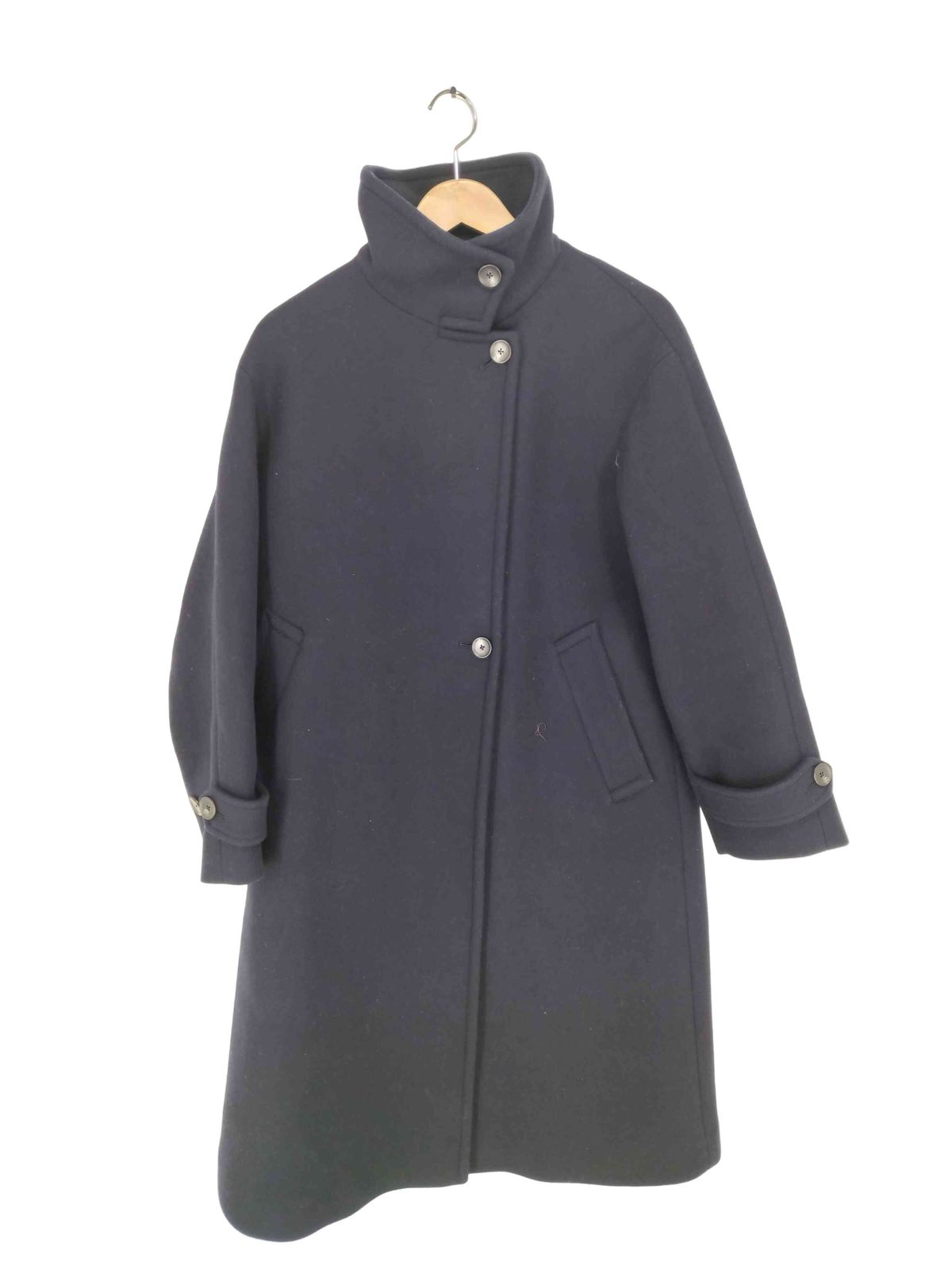 ユナイテッドアローズグリーンレーベルリラクシング UNITED ARROWS green label relaxing ソフトメルトン スタンド コート レディース 38