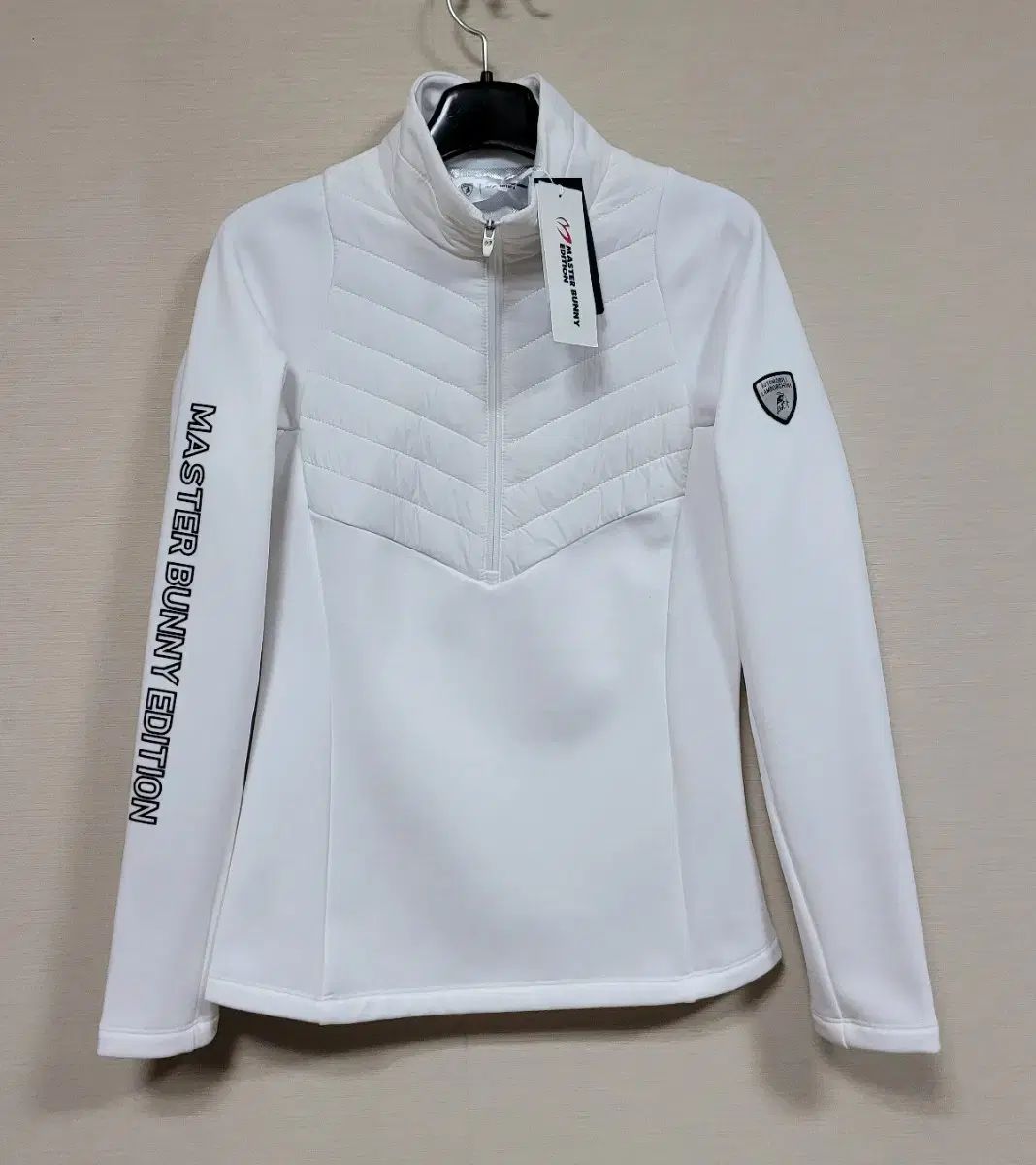 マスターバニー レディース ハーフジップ 起毛 ウォーム Tシャツ